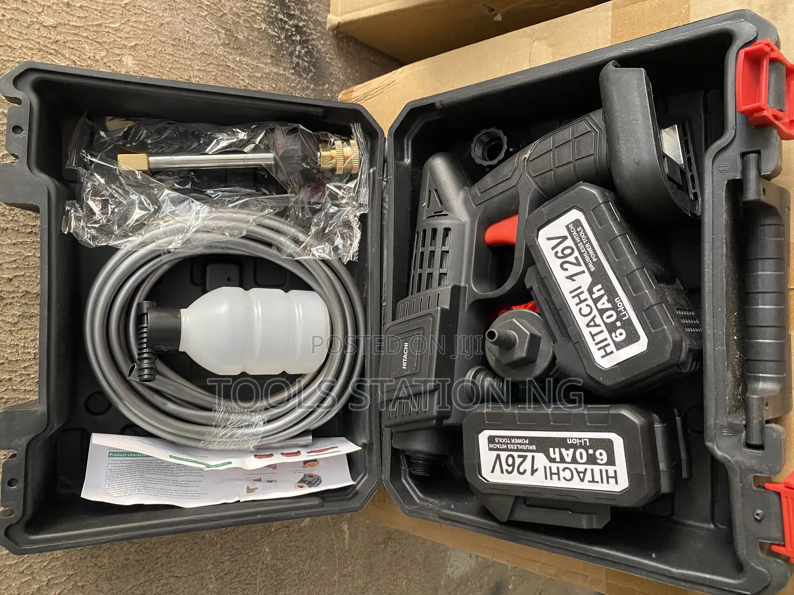Hitachi Battery Pressure Washer