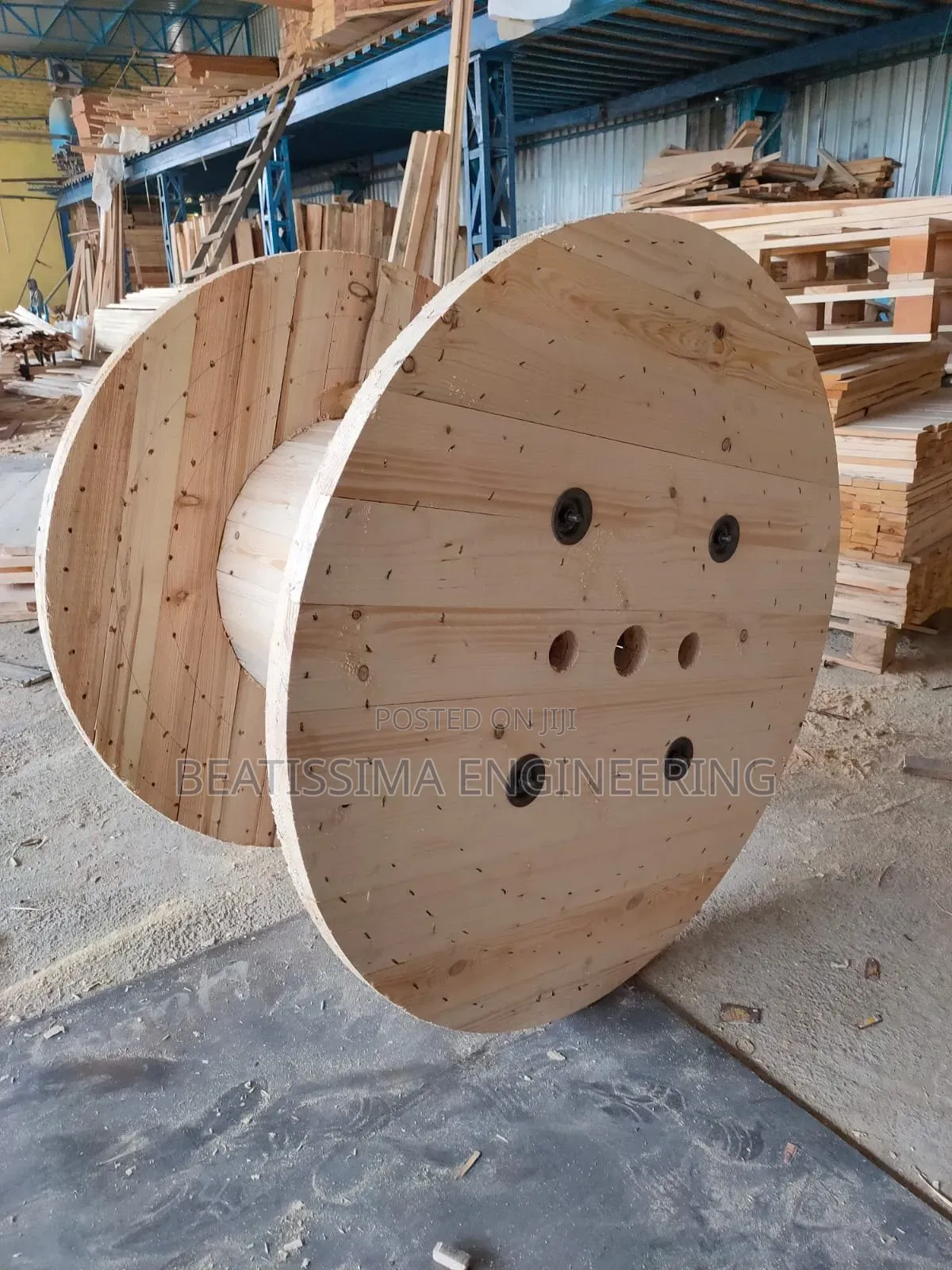 Wooden Reels/ Steel Rollers/ Drum for Cables and Flexible Pipes
