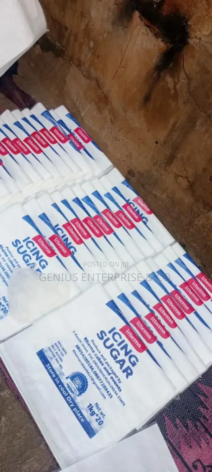 5,10 25kg Laminated Woven Product Sack Bags With Customised Branding