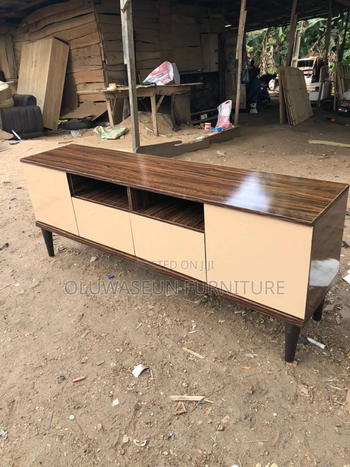Tv Shelves With 4 Drawer by Oluwaseun Furniture