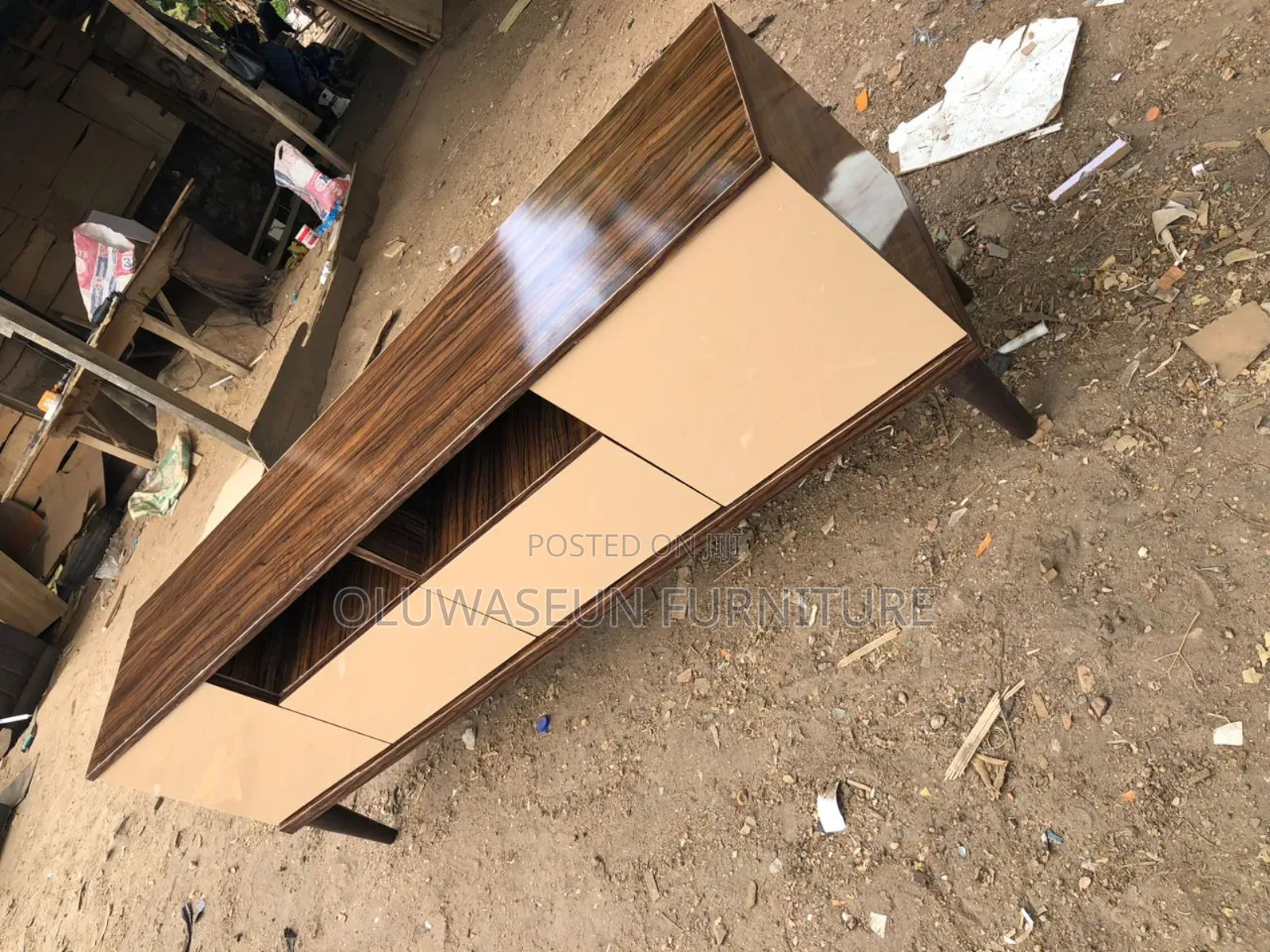 Tv Shelves With 4 Drawer by Oluwaseun Furniture