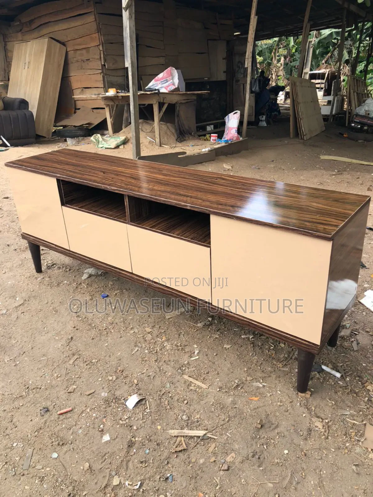 Tv Shelves With 4 Drawer by Oluwaseun Furniture