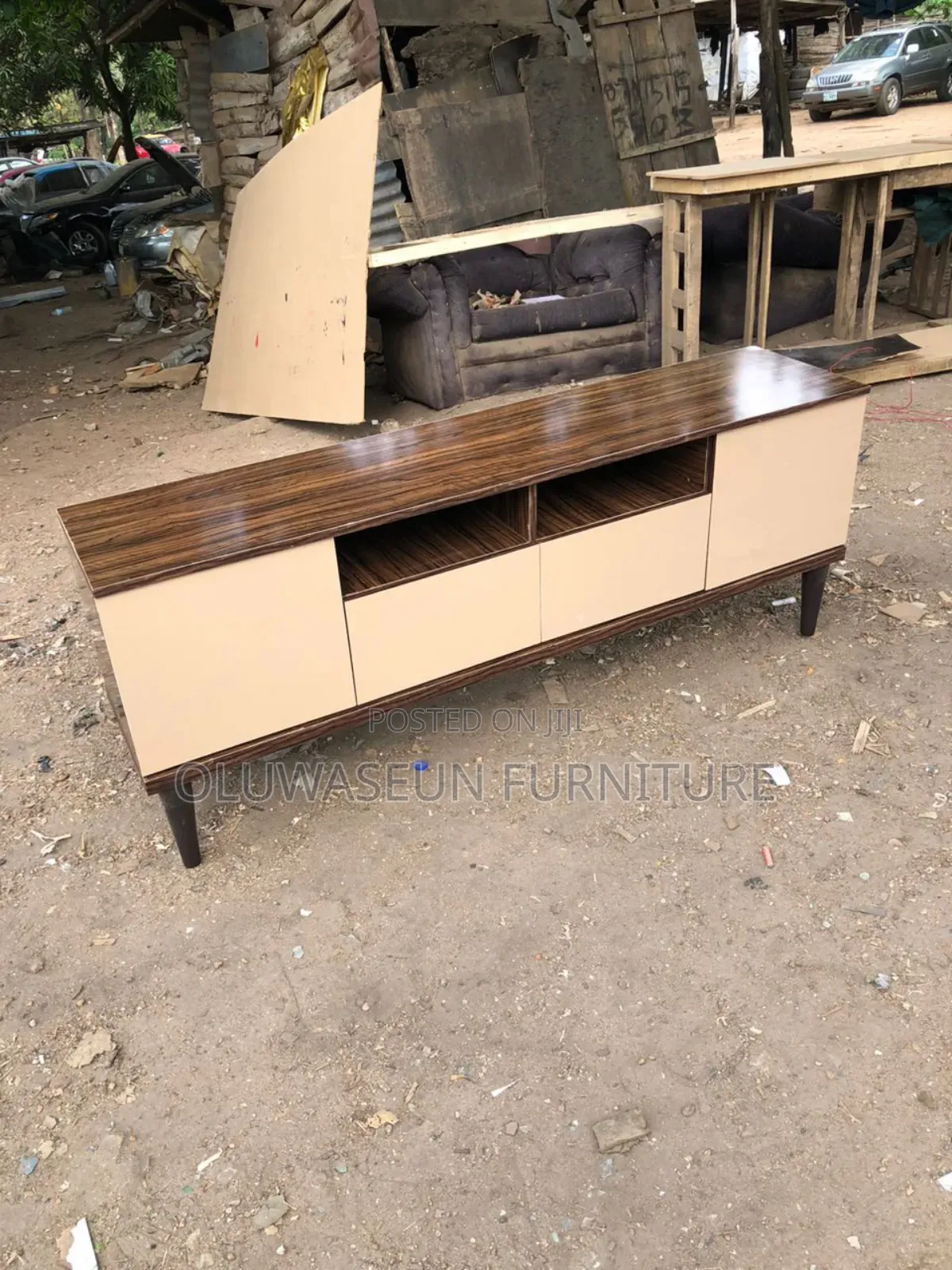 Tv Shelves With 4 Drawer by Oluwaseun Furniture