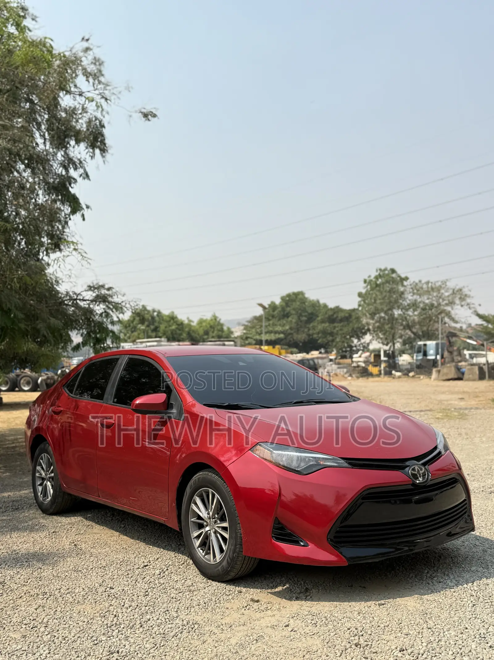 Toyota Corolla LE ECO 4dr Sedan (1.8L 4cyl CVT) 2017 Red