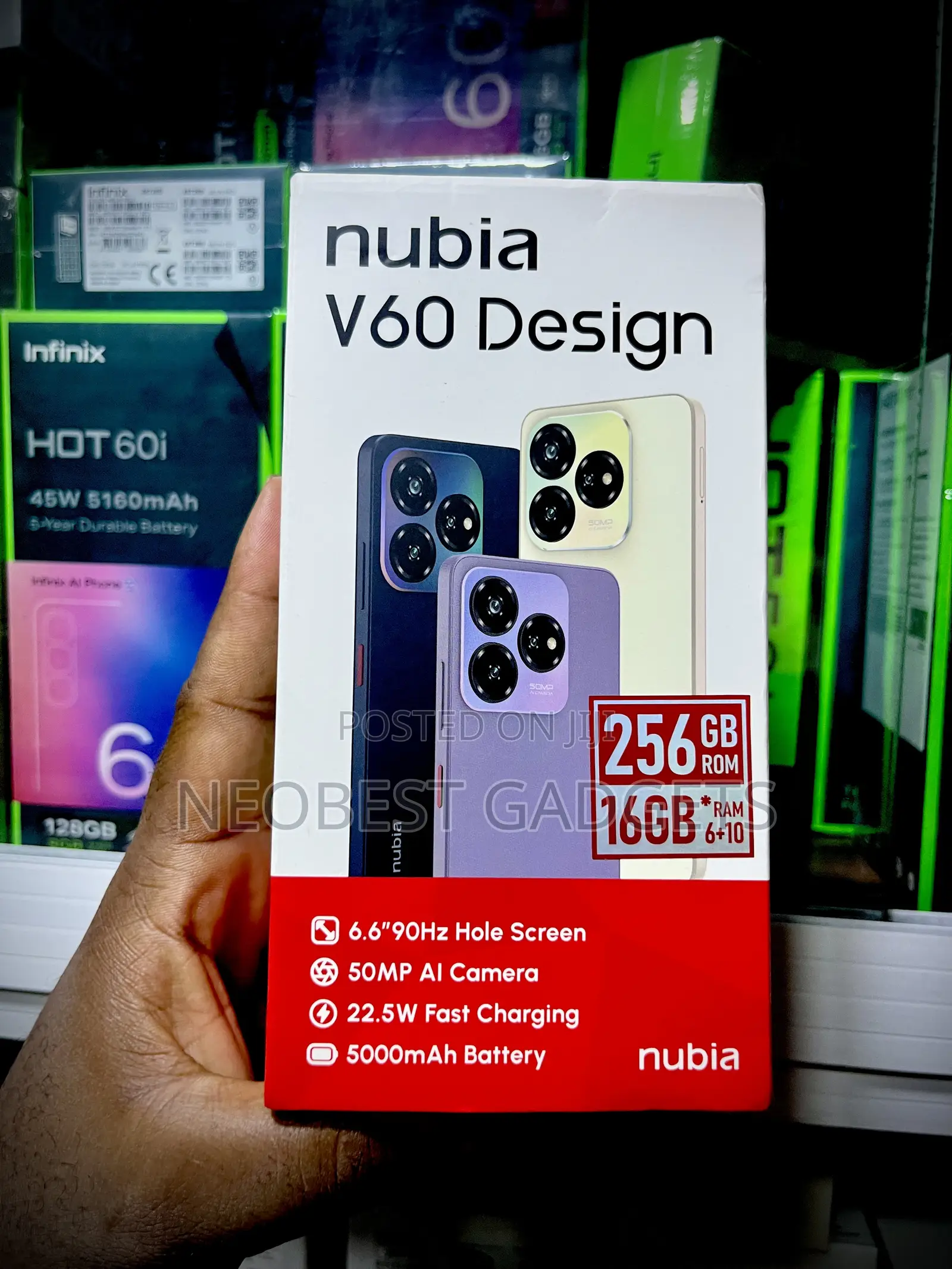 New ZTE Blade V60 Design 256 GB