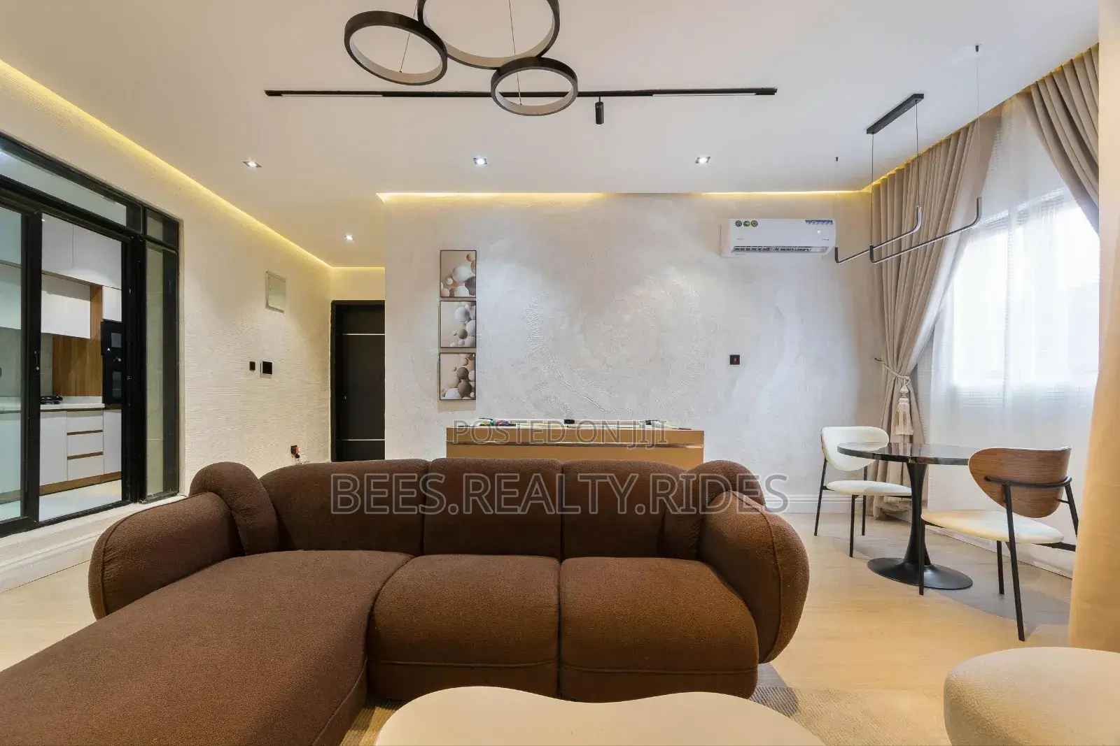 New 2 Bedroom Apartment With a Snooker Board, Pool and a Balcony Space