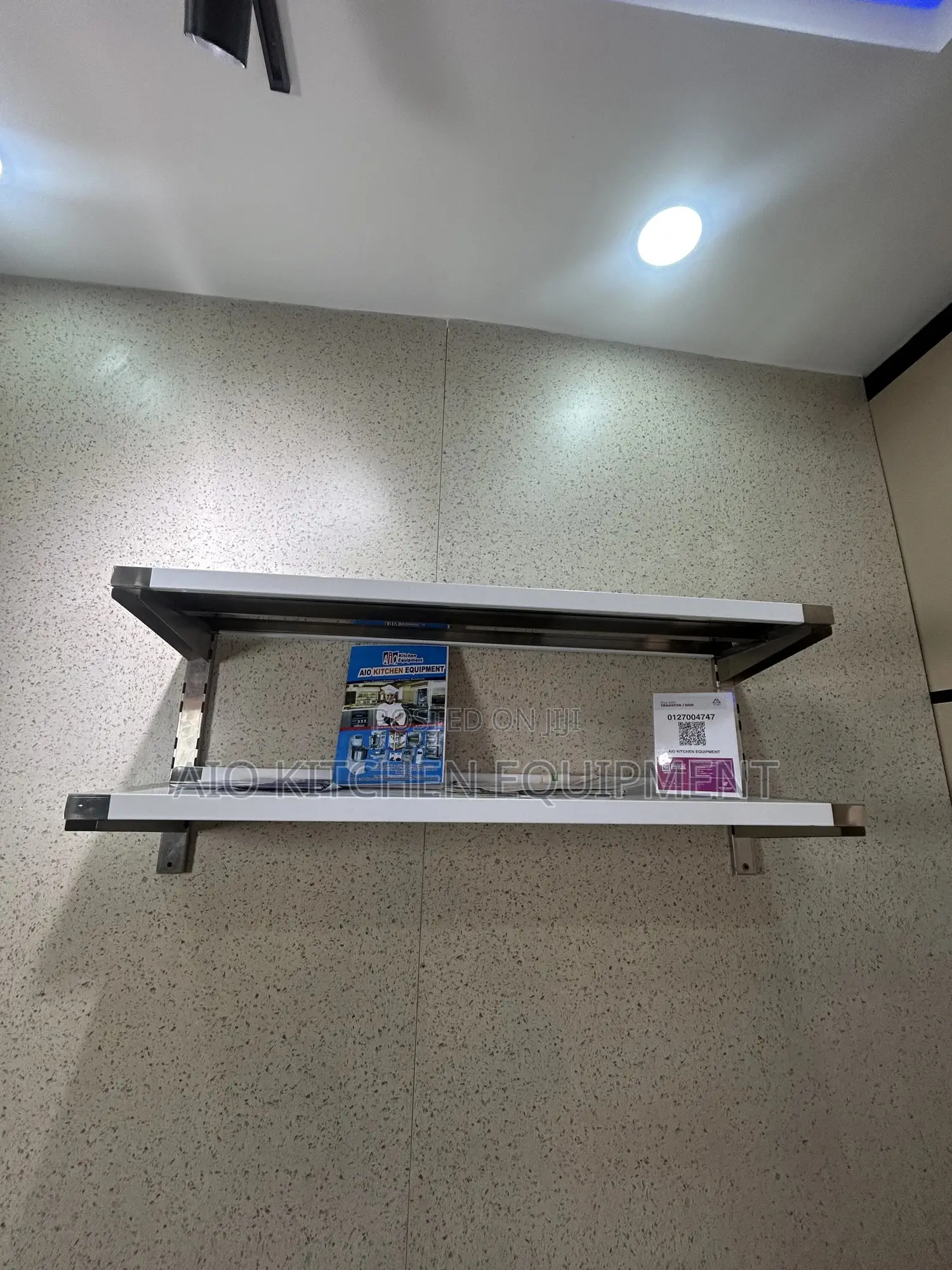 Wall Mouted Shelf Stainless Commercial 4ft