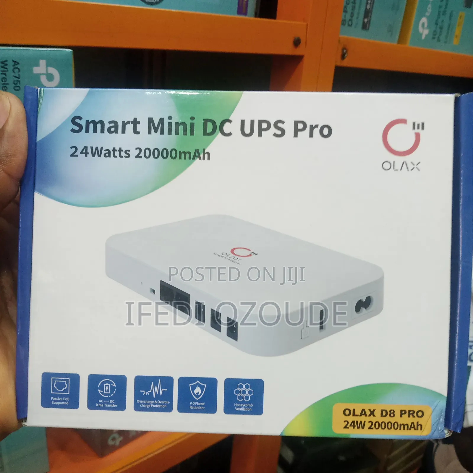 Olax Smart Mini Dc Ups 20,000mah