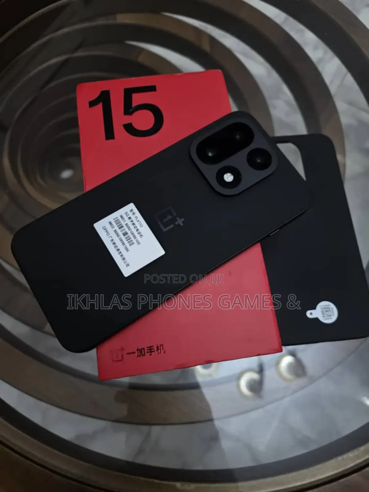 New OnePlus 15 1 TB Black