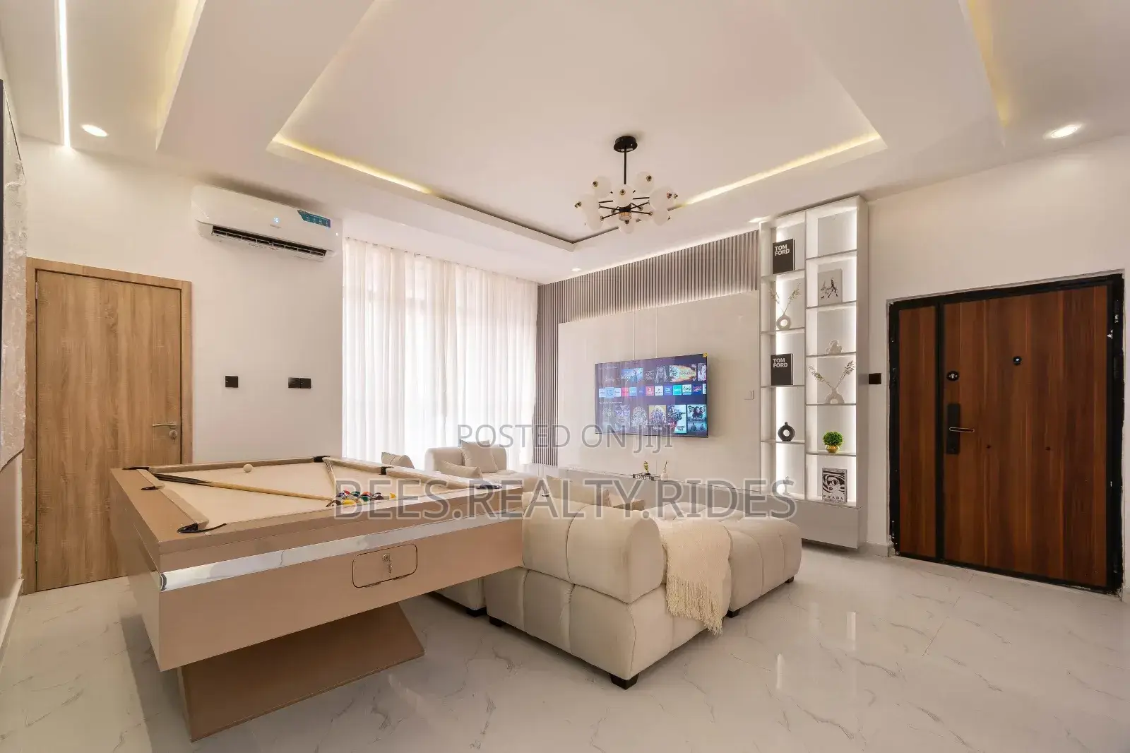 New 2 Bedroom Apartment With Ps5, Snooker, Poo and an Outdoor Lounge