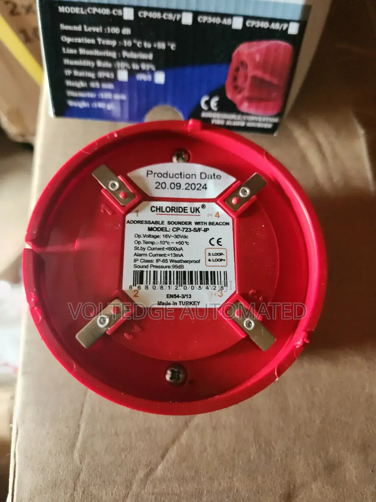 Chloride Uk Addressable Sounder and Flasher