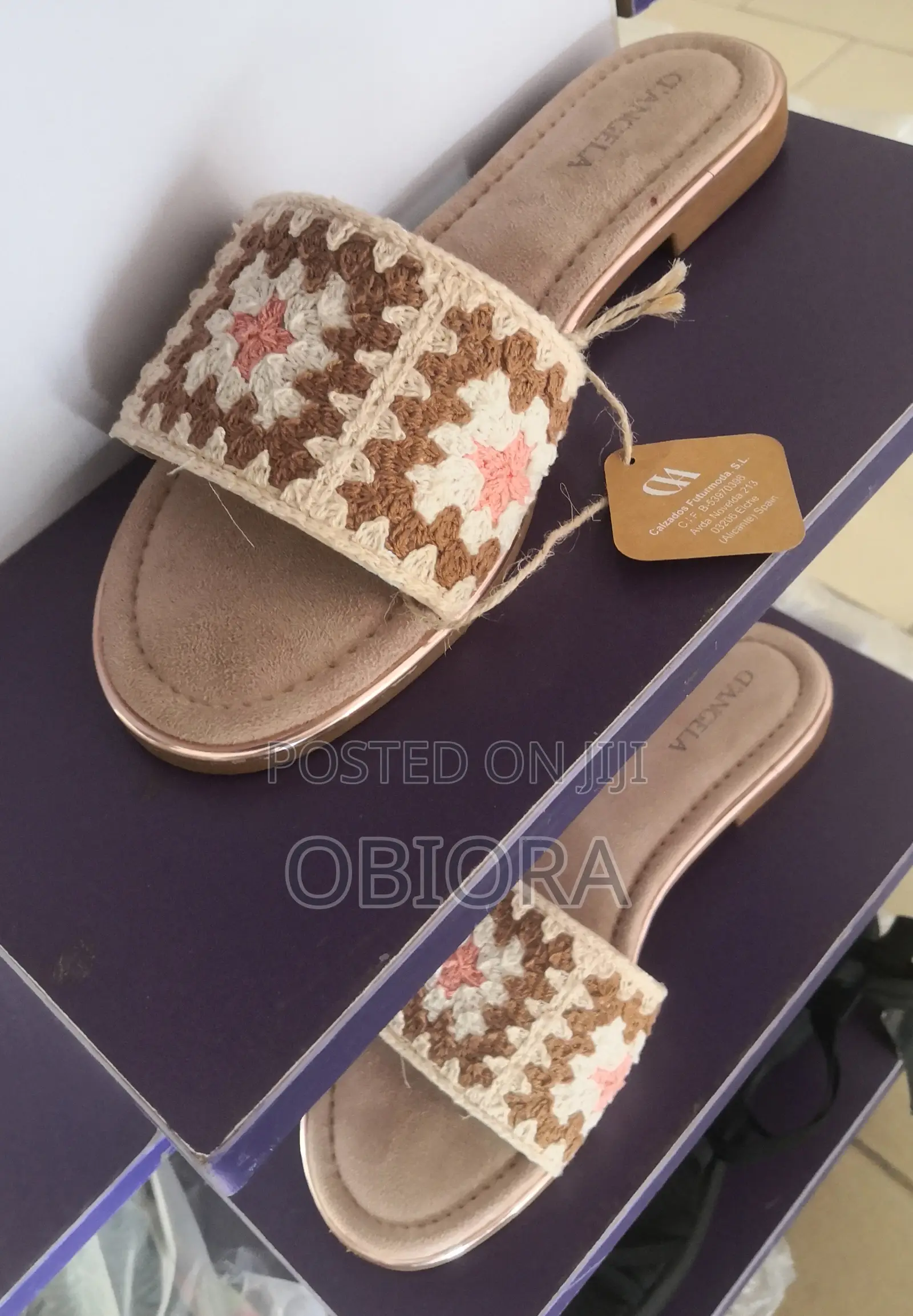 d'Angela Women's Slides