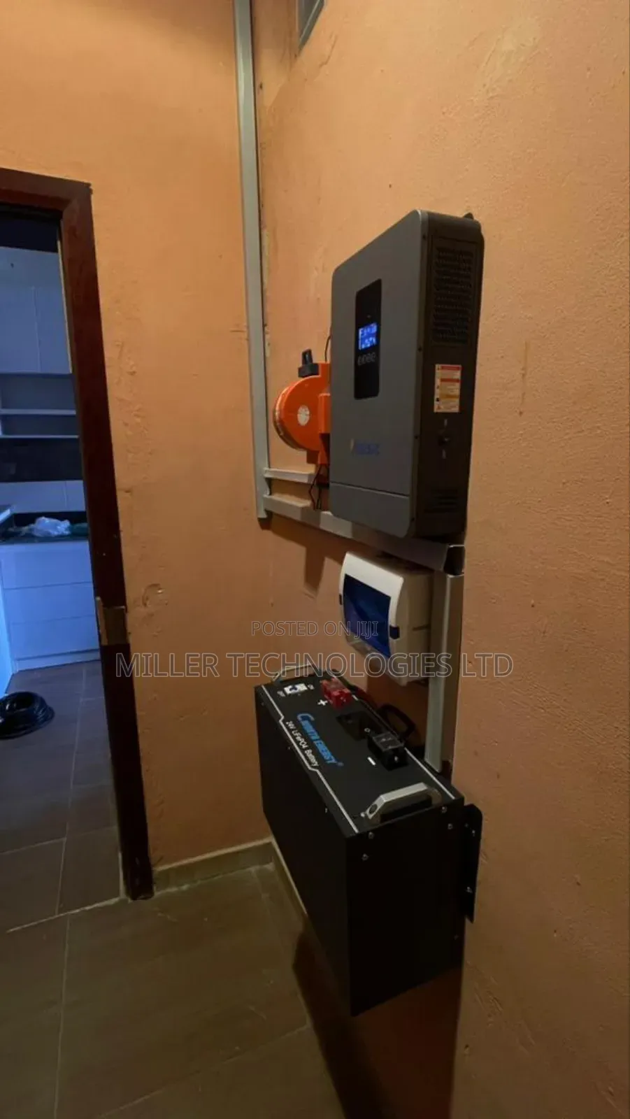 Haisic 4.2kva and Cworth Battery + Solar Panels Complete Installation