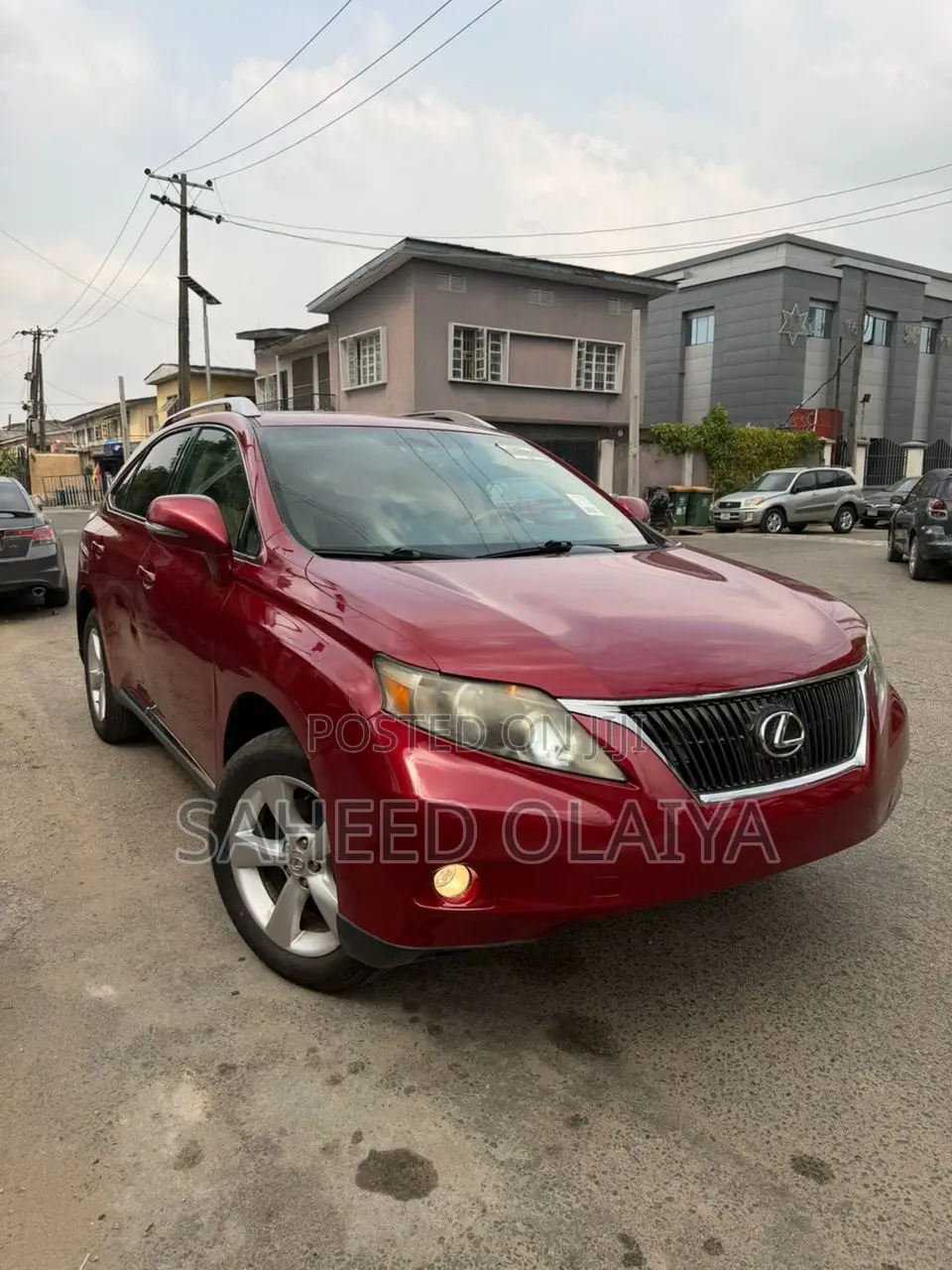 Lexus RX 350 2010 Red