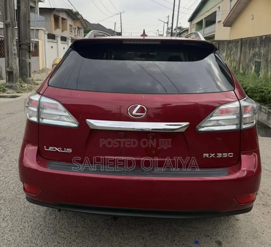 Lexus RX 350 2010 Red