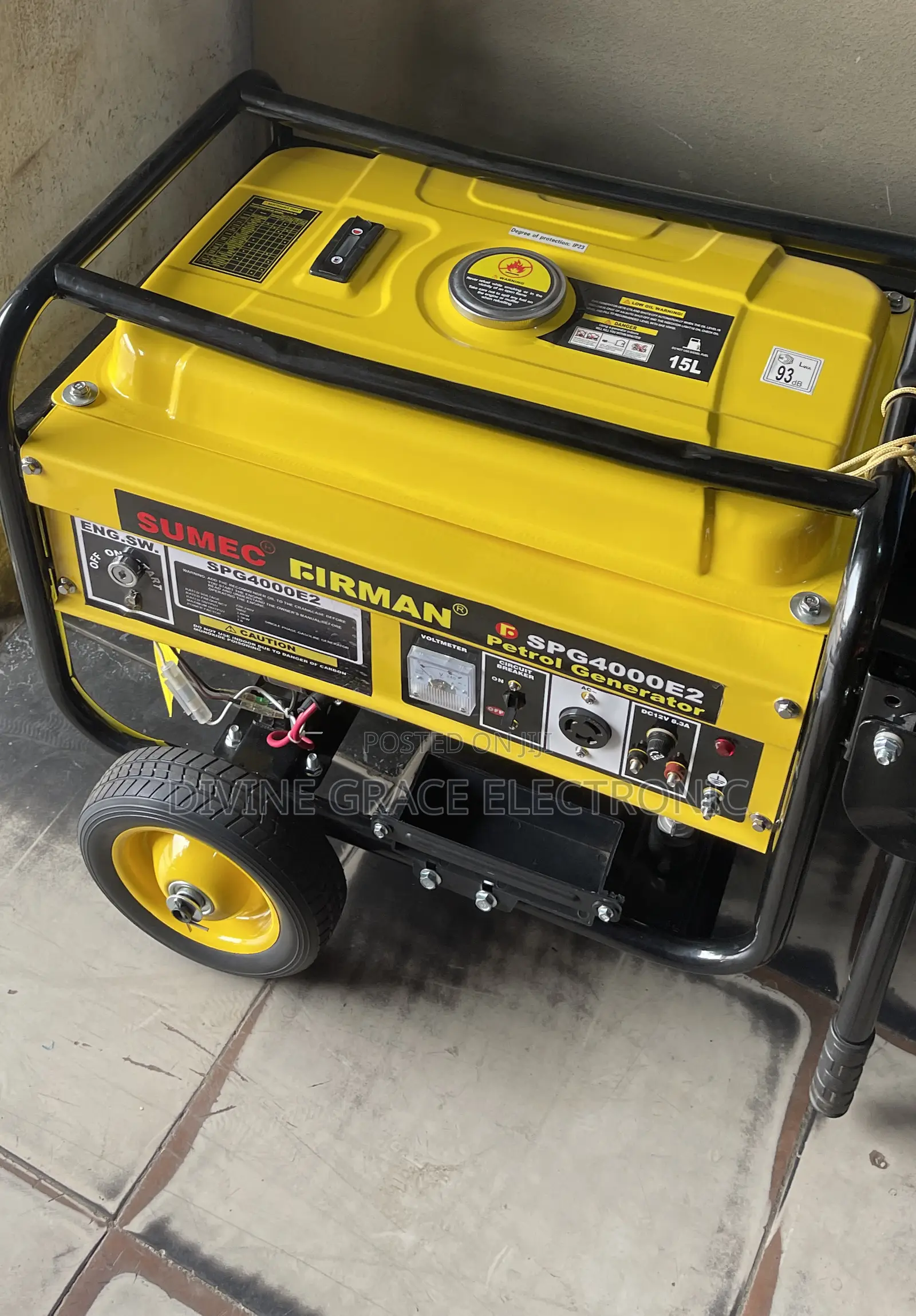 4.5kva Firman Brand New Petrol Generator