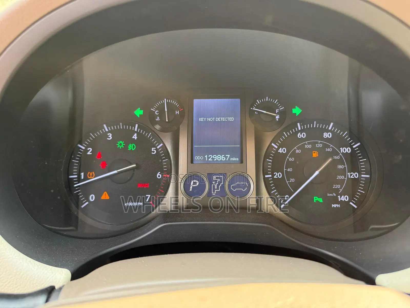 Lexus GX 460 Base 2014 Red