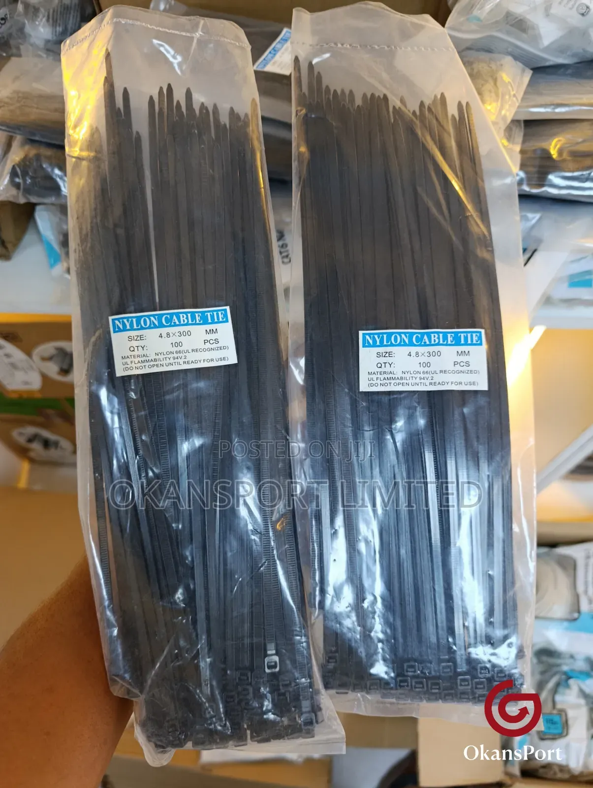 Cable Tie Nylon Zip Ties 250mm 300mm 500mm Heavy Duty Cable Management