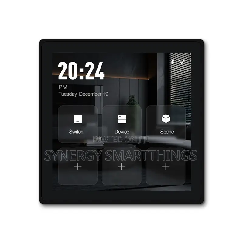 4inch Control Panel E4 With 3 Gang Built-in Switch