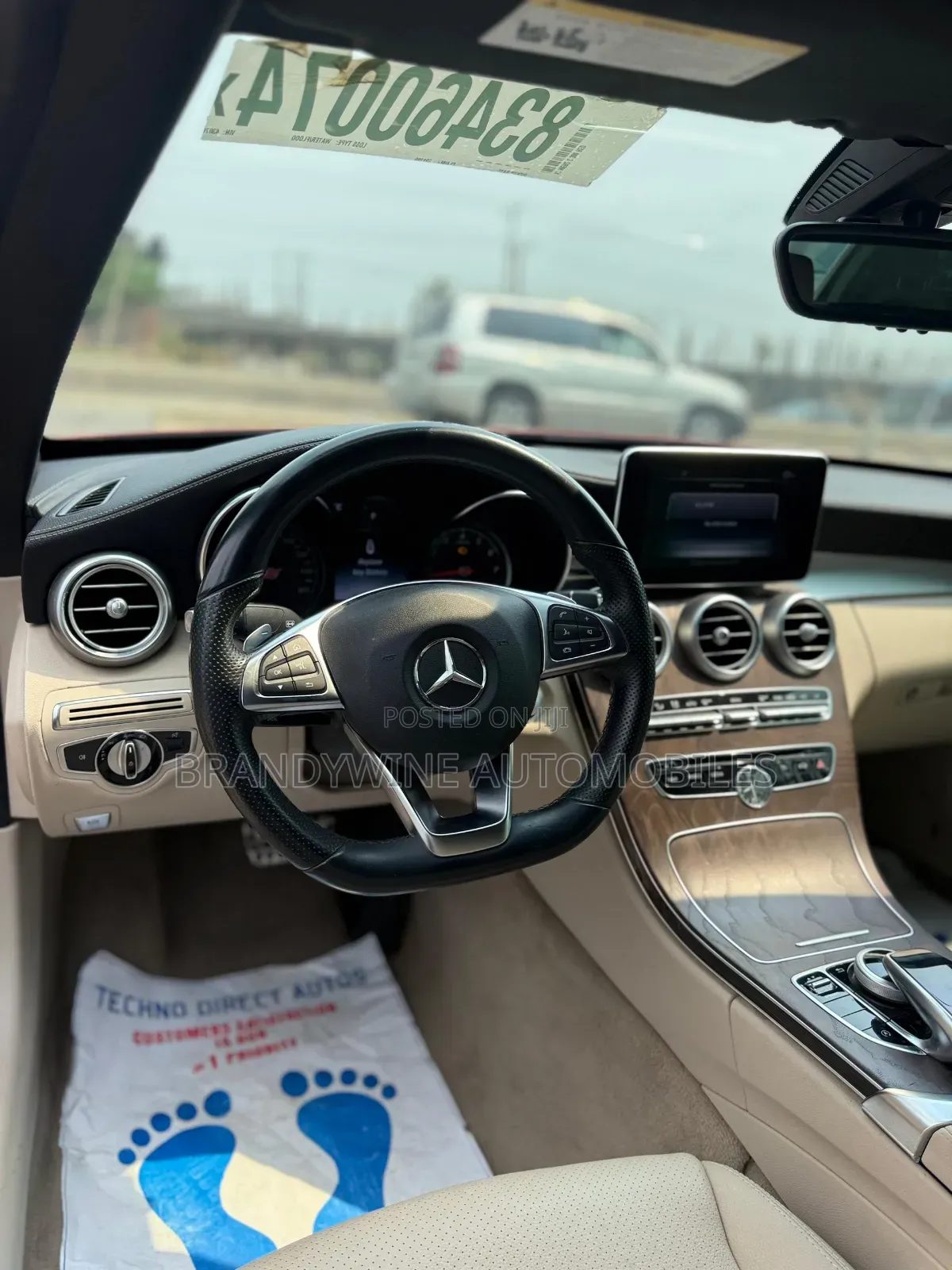 Mercedes-Benz C300 Base Coupe RWD (2.0L 4cyl 7A) 2017 Red