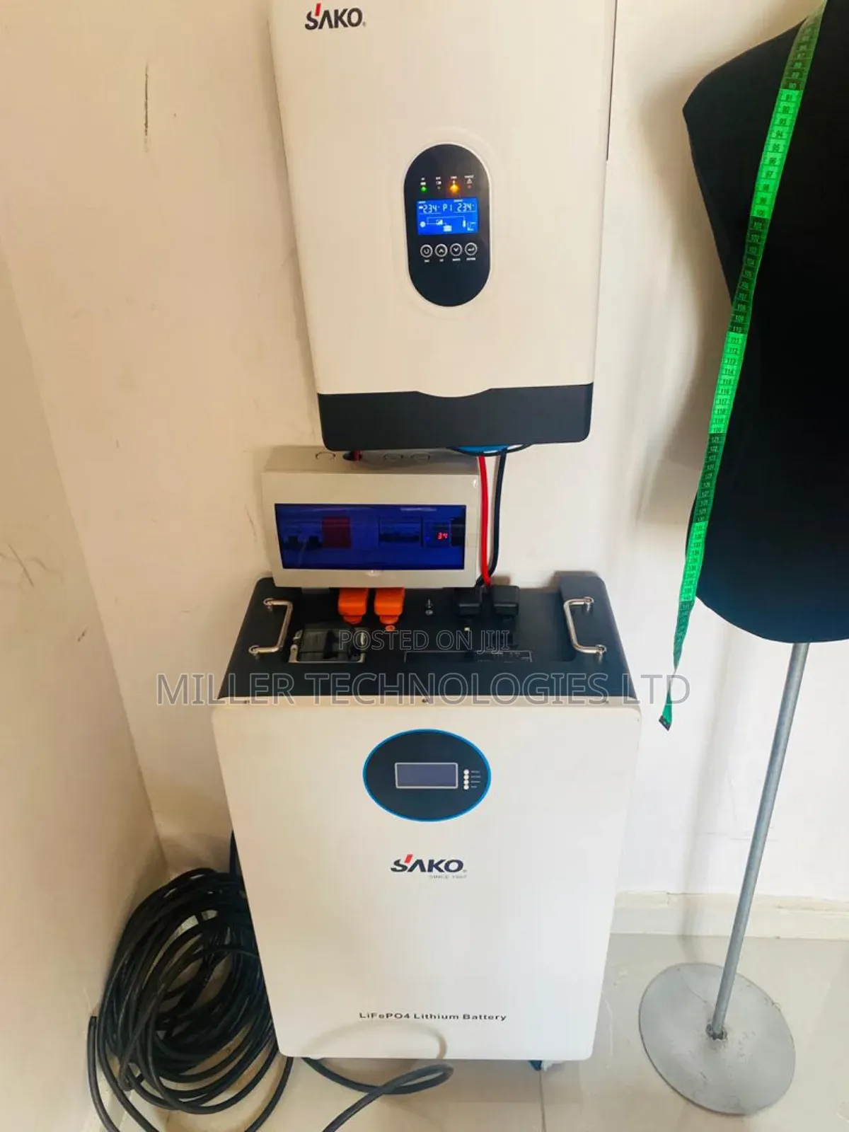 Sako Lithium Battery 15kwh + 6.2kva Complete Installation