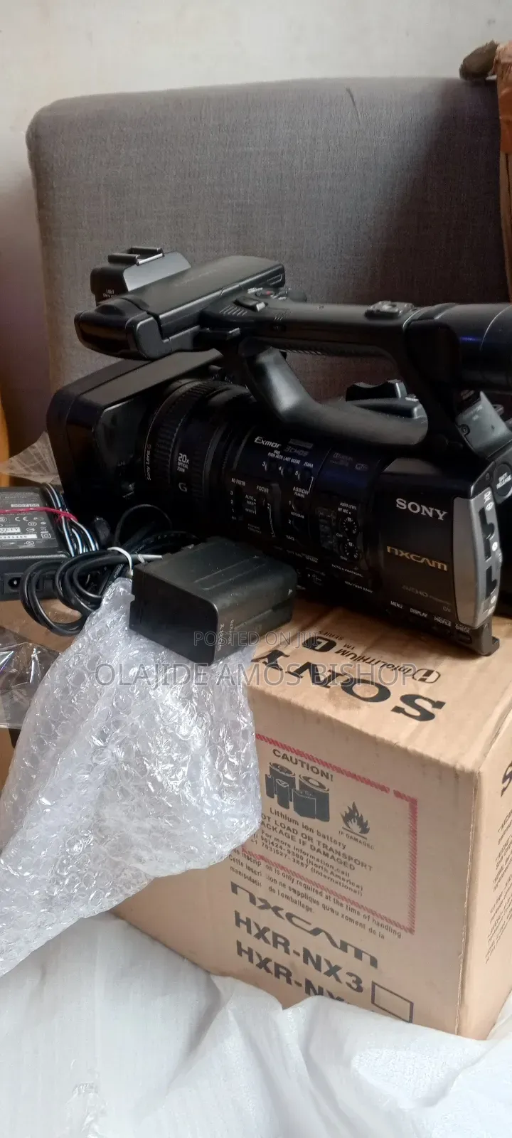 Sony Nx3 Video Camera Livestreaming
