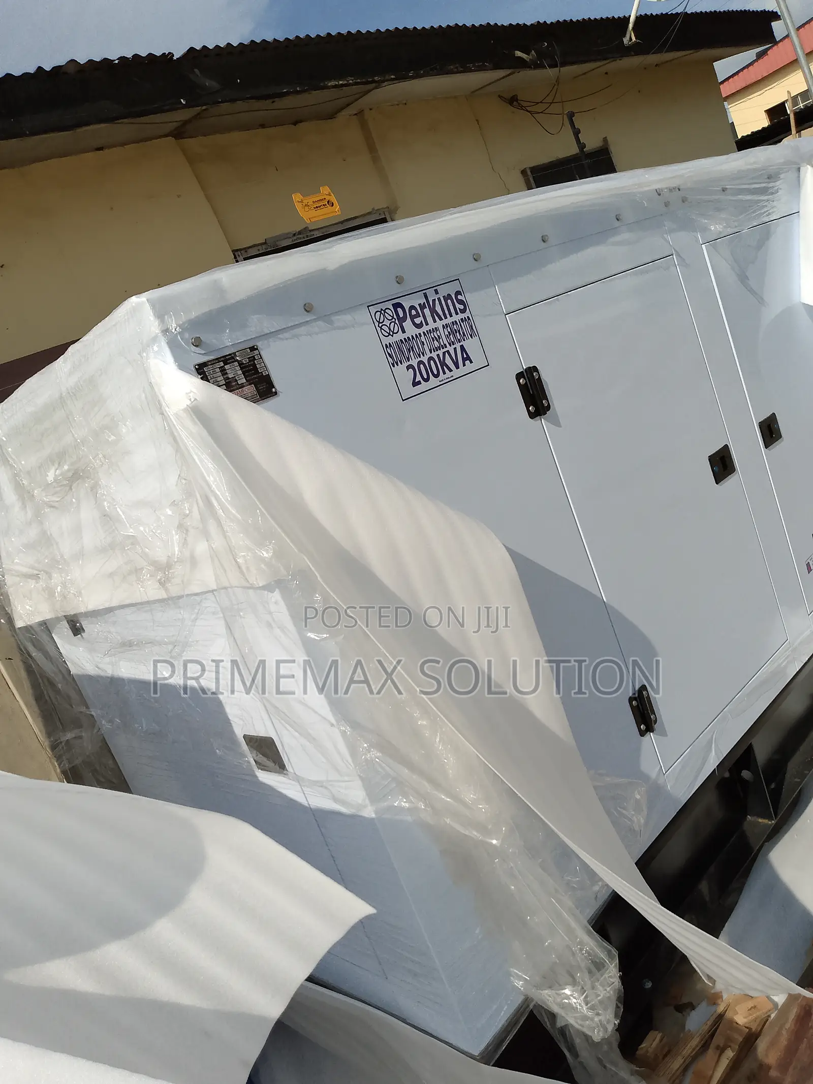 Perkins 200kva Powermax Diesel Generator