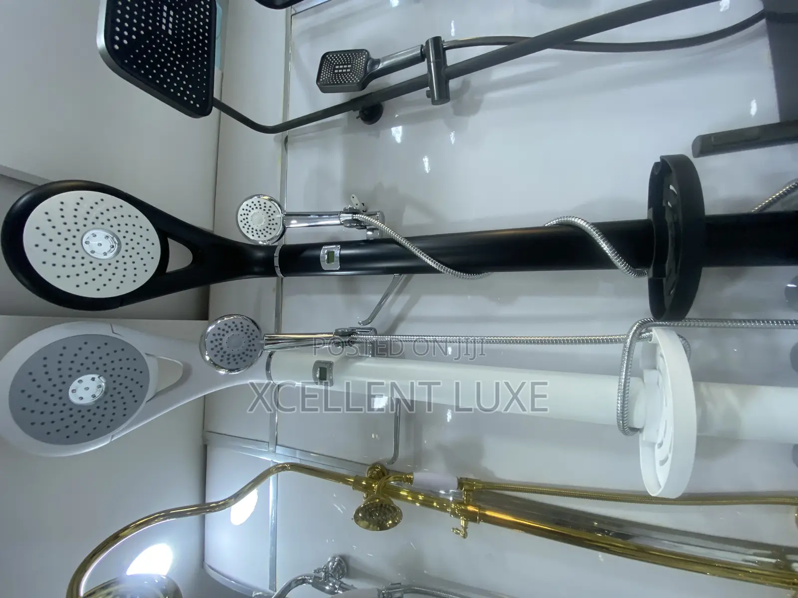 Shower Set Made in England Thermostatic and Soap Holder