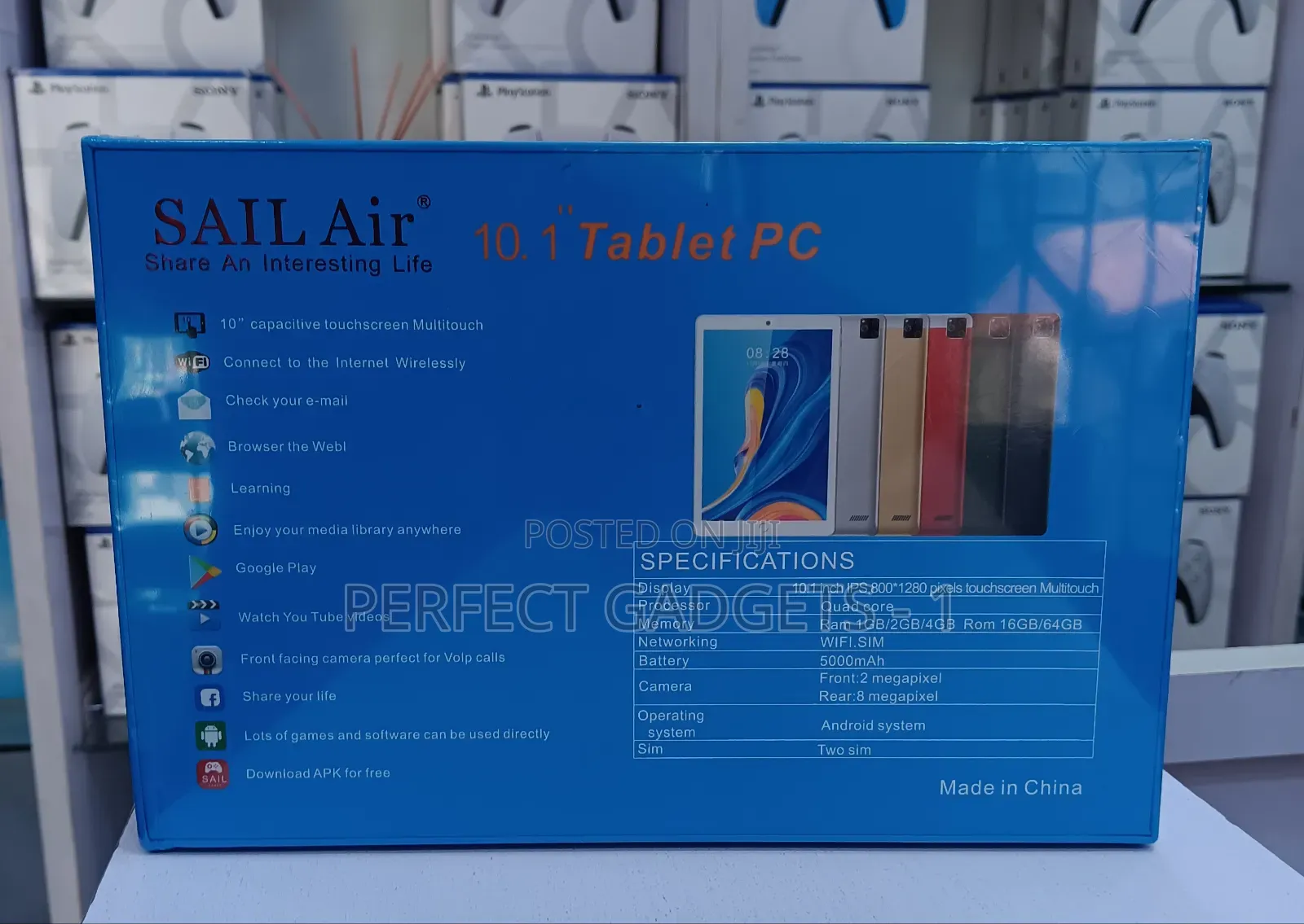 New Sail Air 107 64 GB Pink
