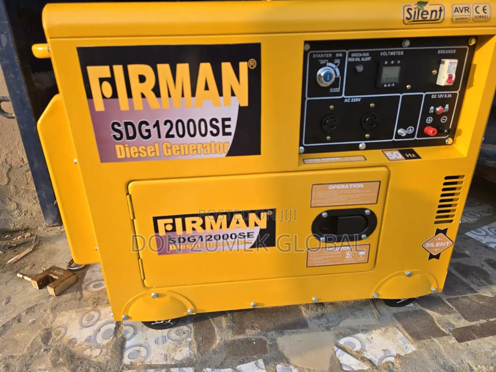 10kva Firman Soundproof Diesel Generator