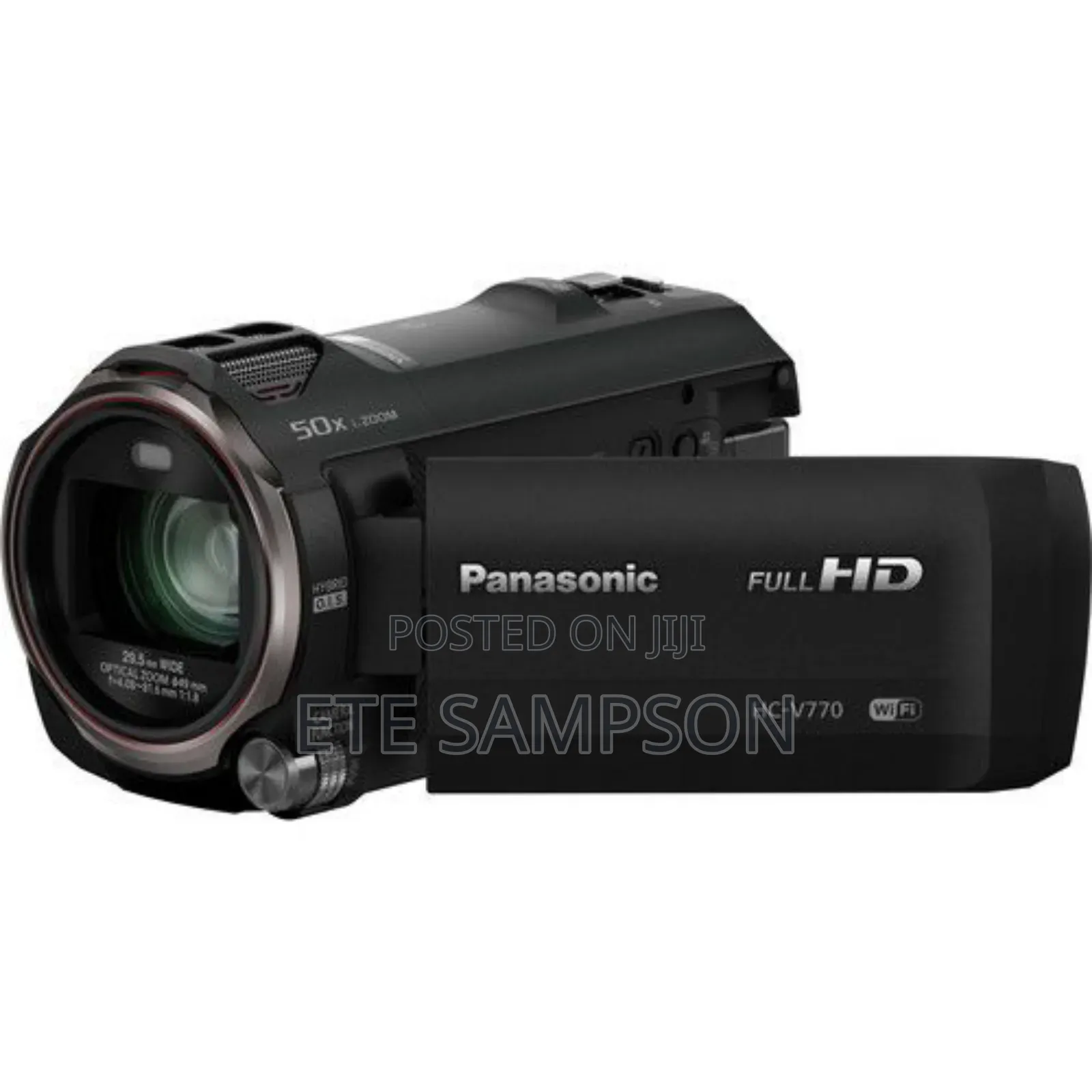 Panasonic Hc-V770k Full Hd Camcorder With Free Tripod