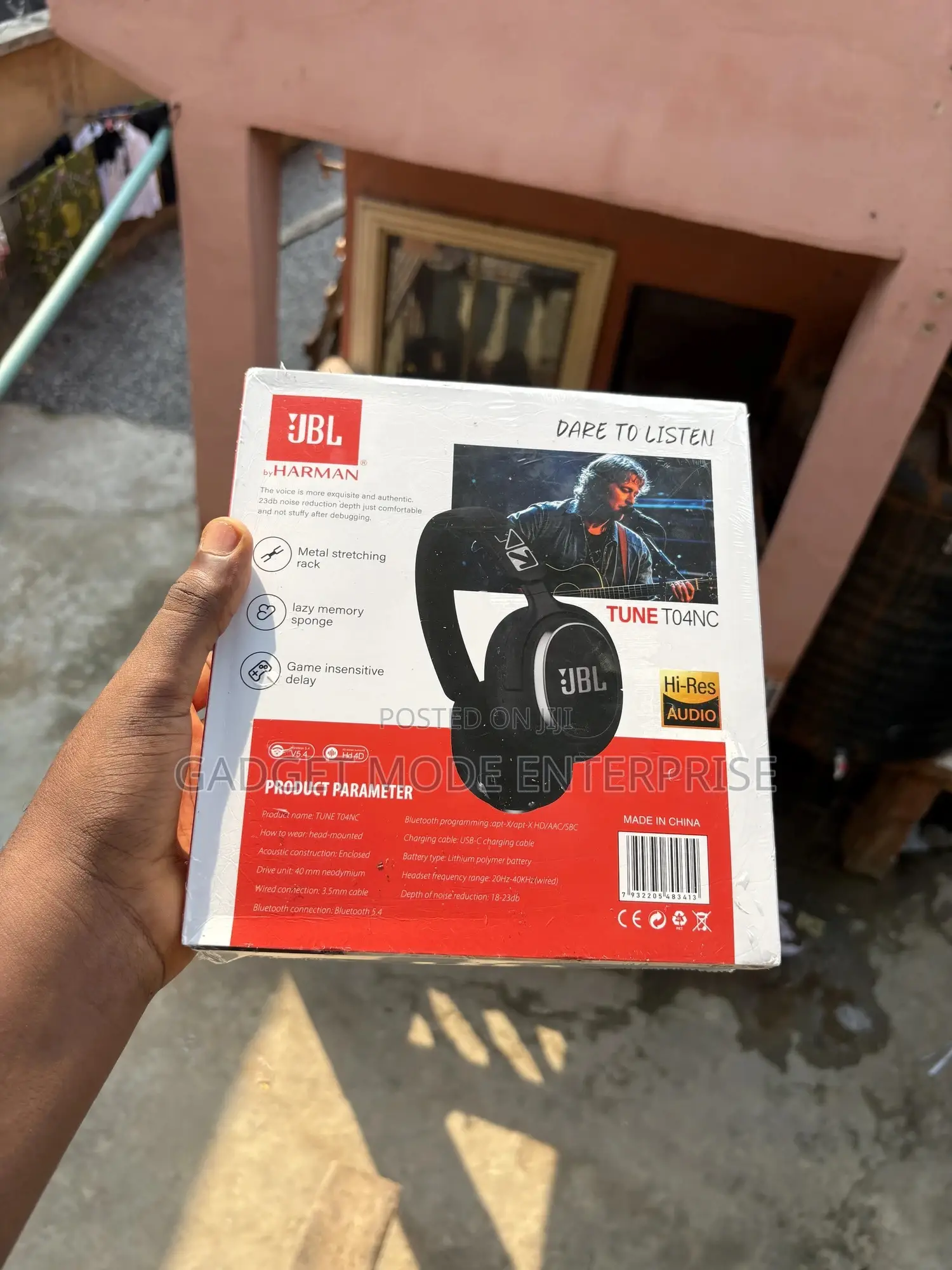 JBL To4nc Noise Canceling Wireless Headphone