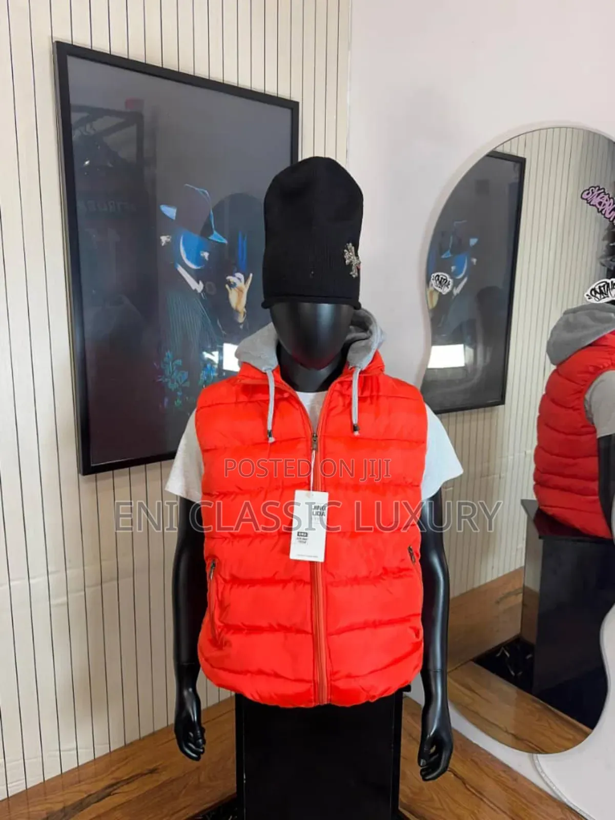 Top Quality Luxury Men's Cargo Jacket Well Banded Package