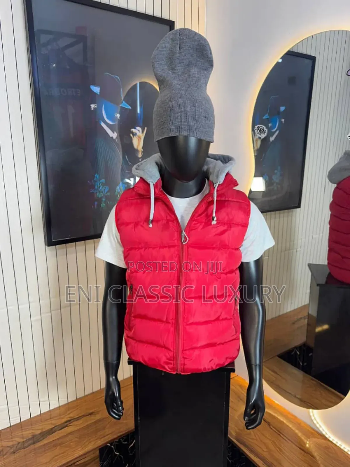 Top Quality Luxury Men's Cargo Jacket Well Banded Package