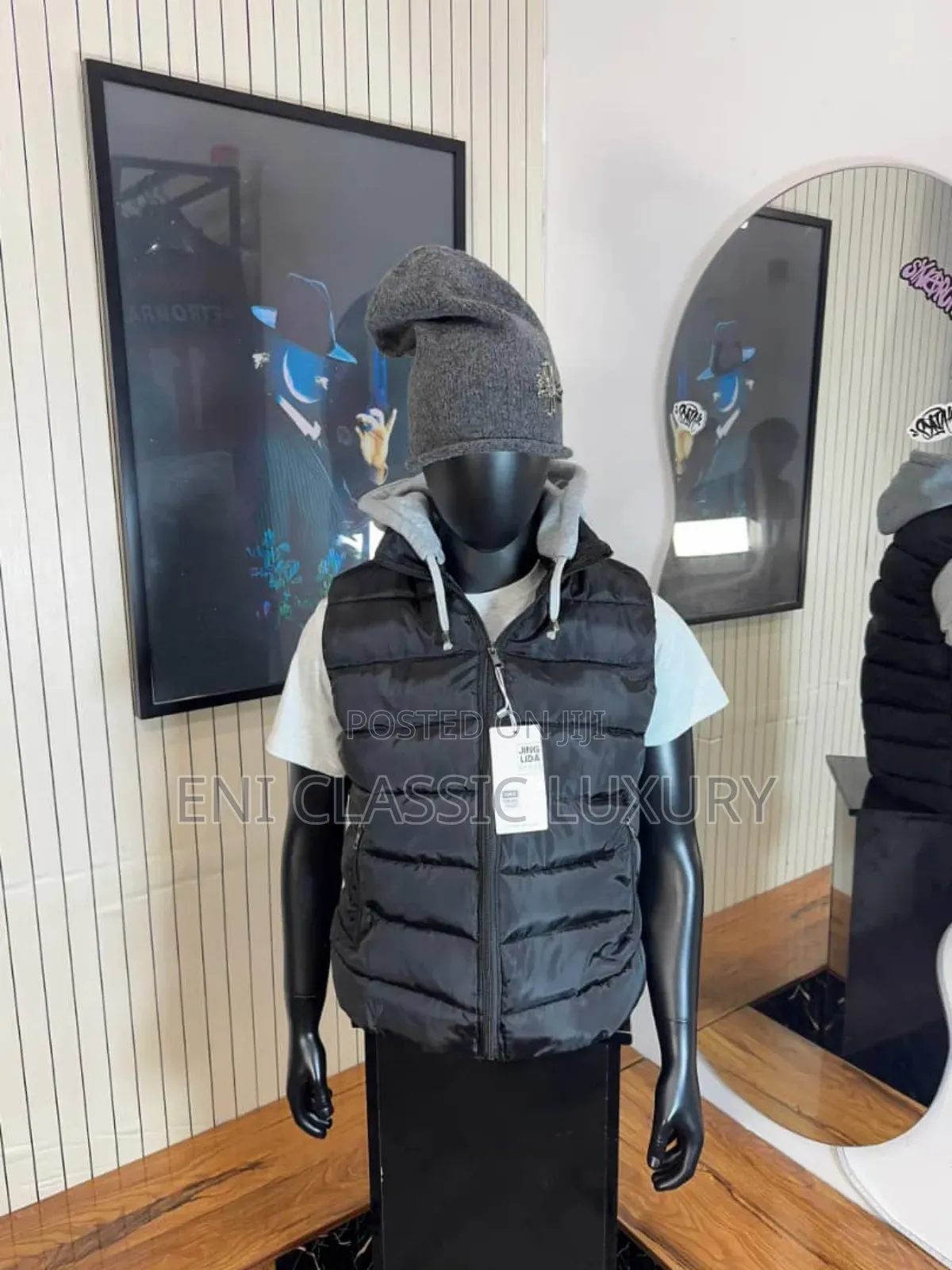 Top Quality Luxury Men's Cargo Jacket Well Banded Package
