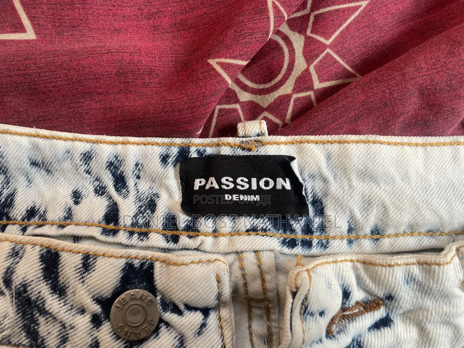 Denim Italian Trouser(Passion)