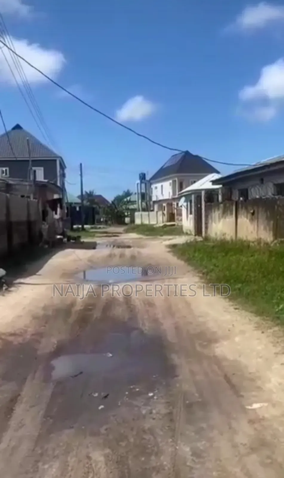 A Plot With Uncompleted Bungalow on It at Ogombo, Ajah for Sale