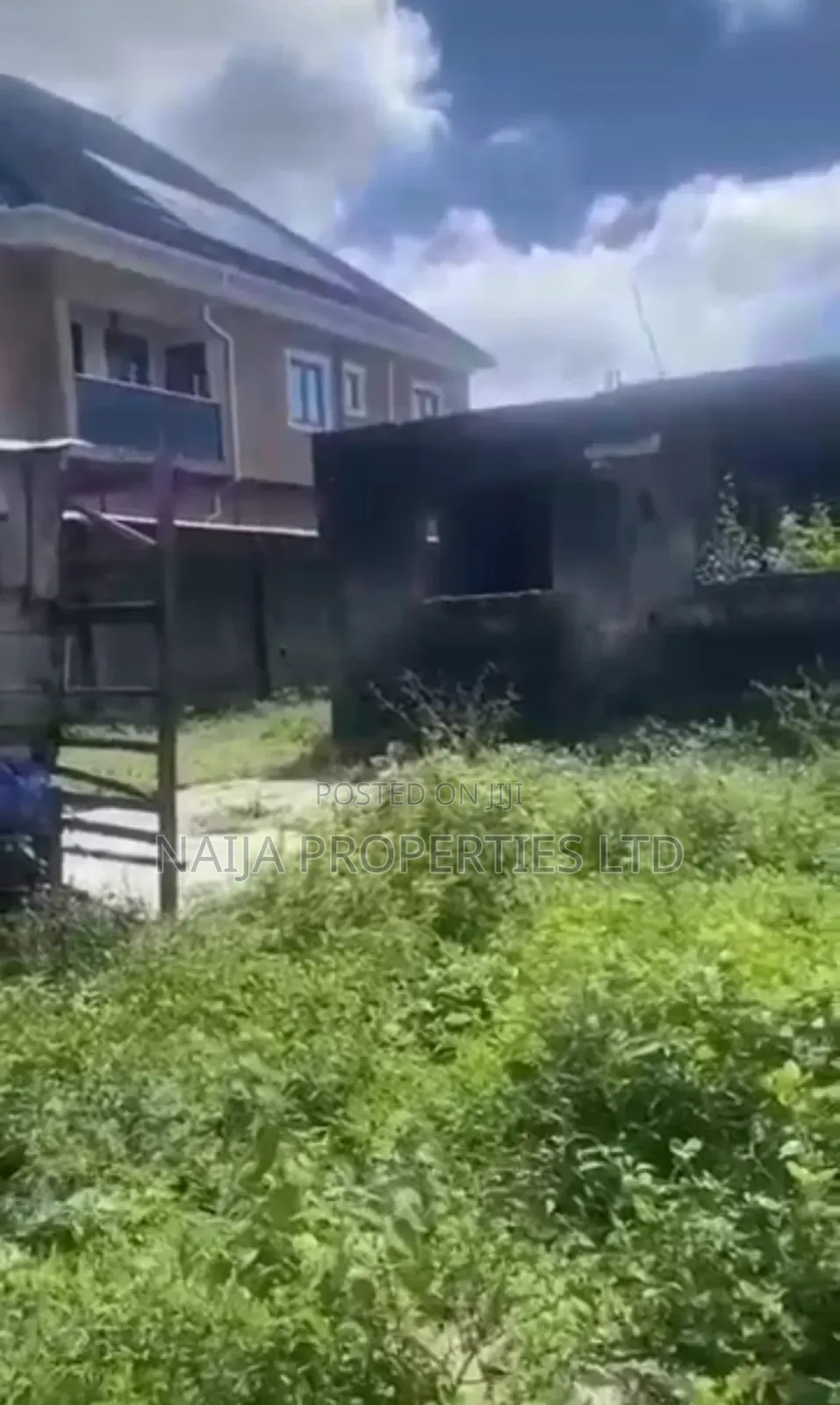A Plot With Uncompleted Bungalow on It at Ogombo, Ajah for Sale
