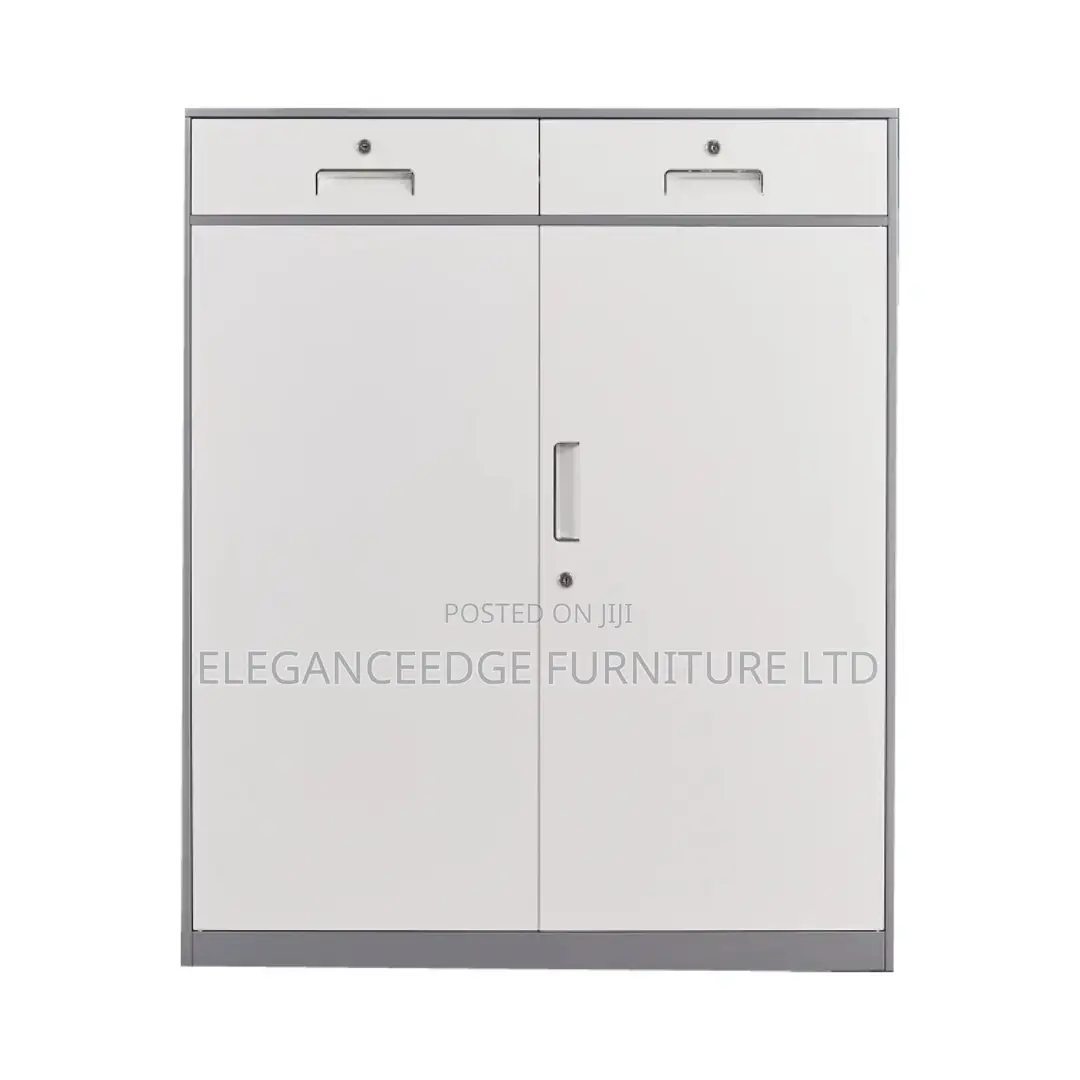 Low Height Office Metal Storage Bookshelf Cabinet Cupboard