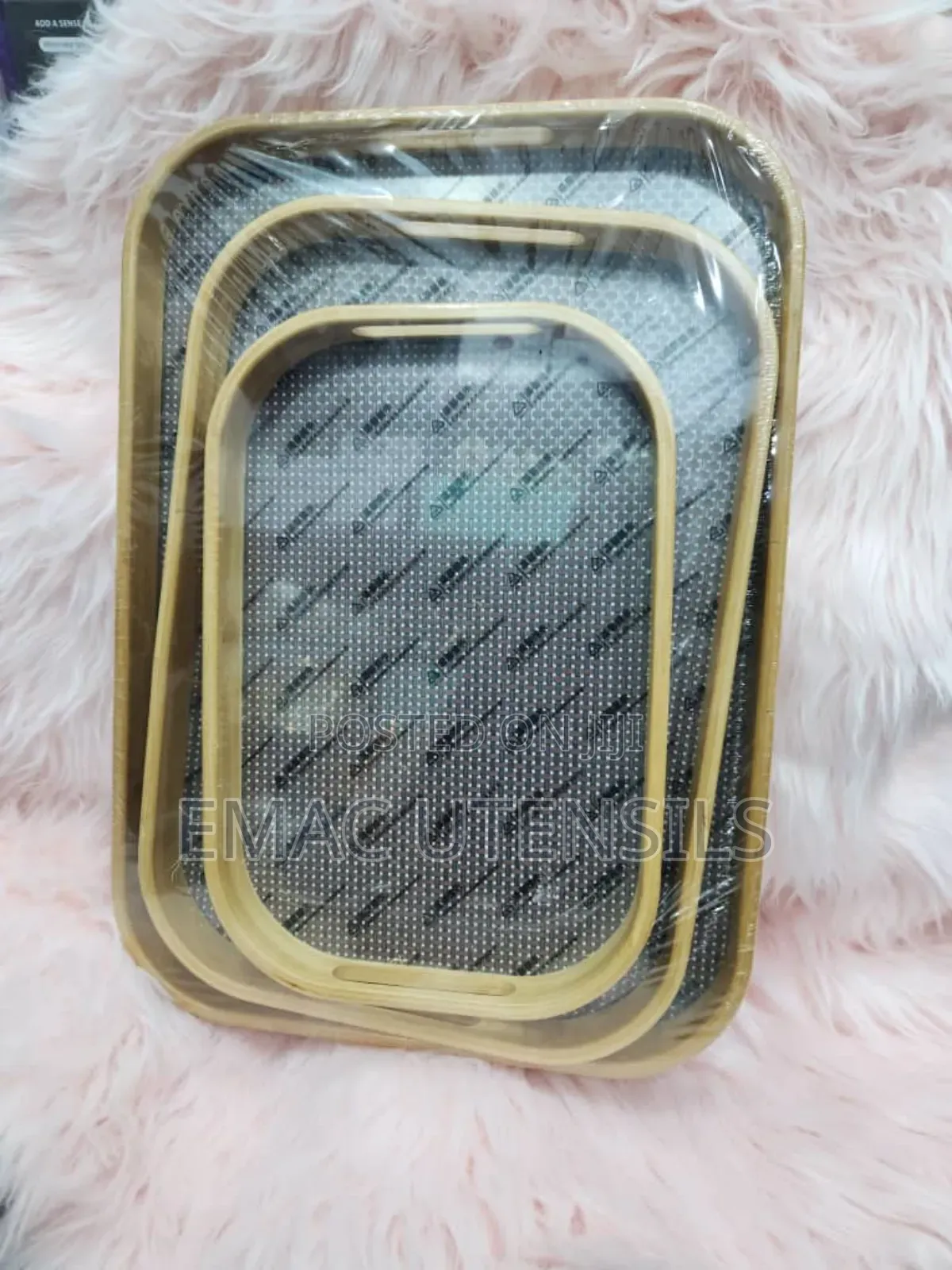 Beautiful Designed 3in1 Bamboo Tray