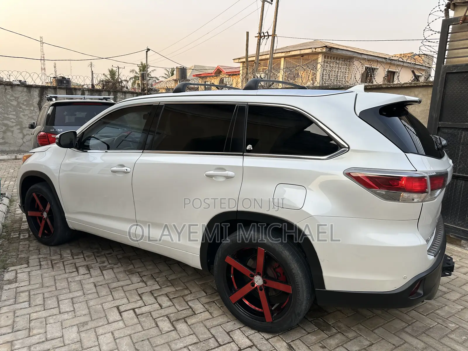 Toyota Highlander Limited V6 4x2 (3.5L 6cyl 6A) 2016 Off white