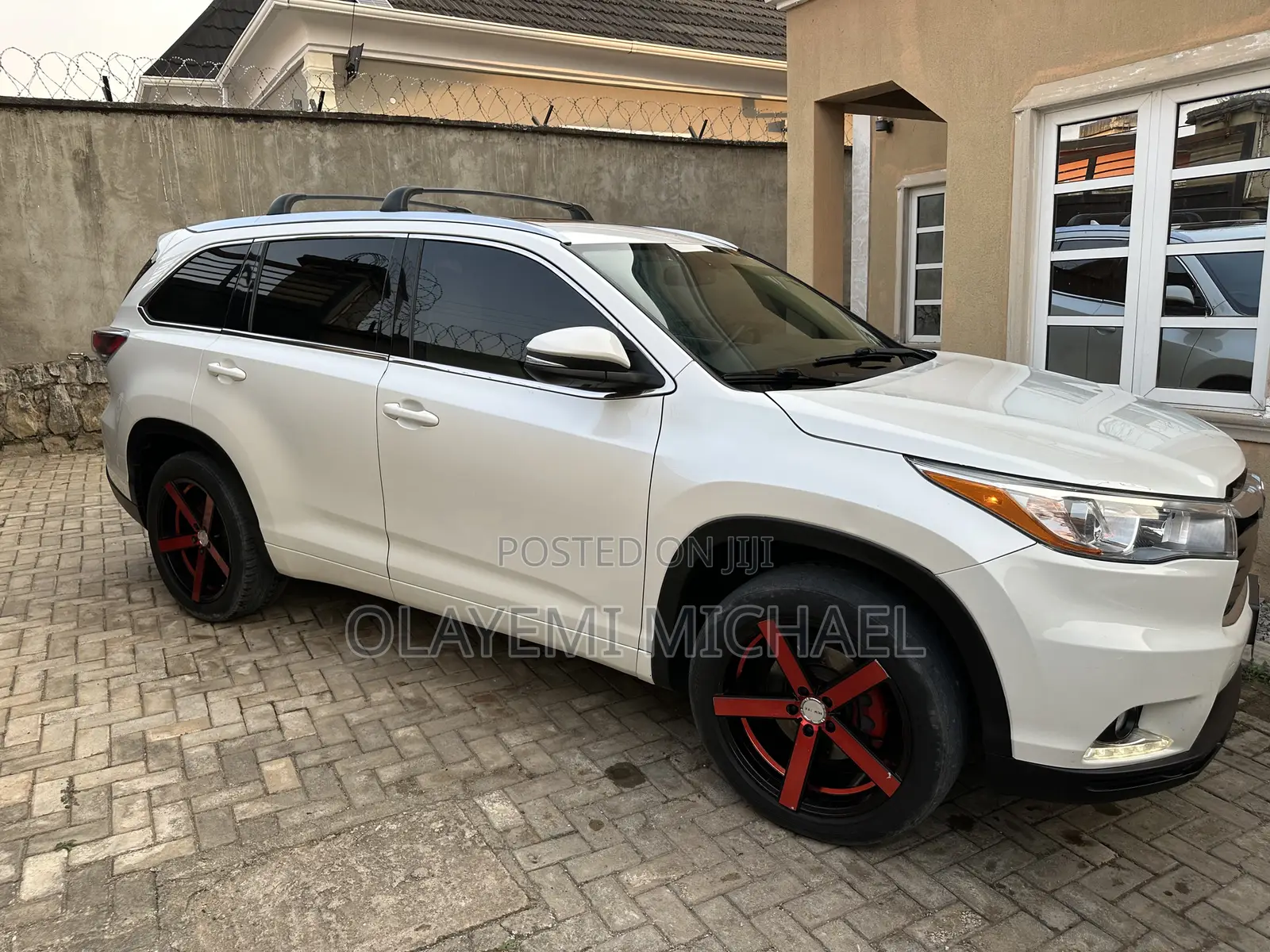 Toyota Highlander Limited V6 4x2 (3.5L 6cyl 6A) 2016 Off white