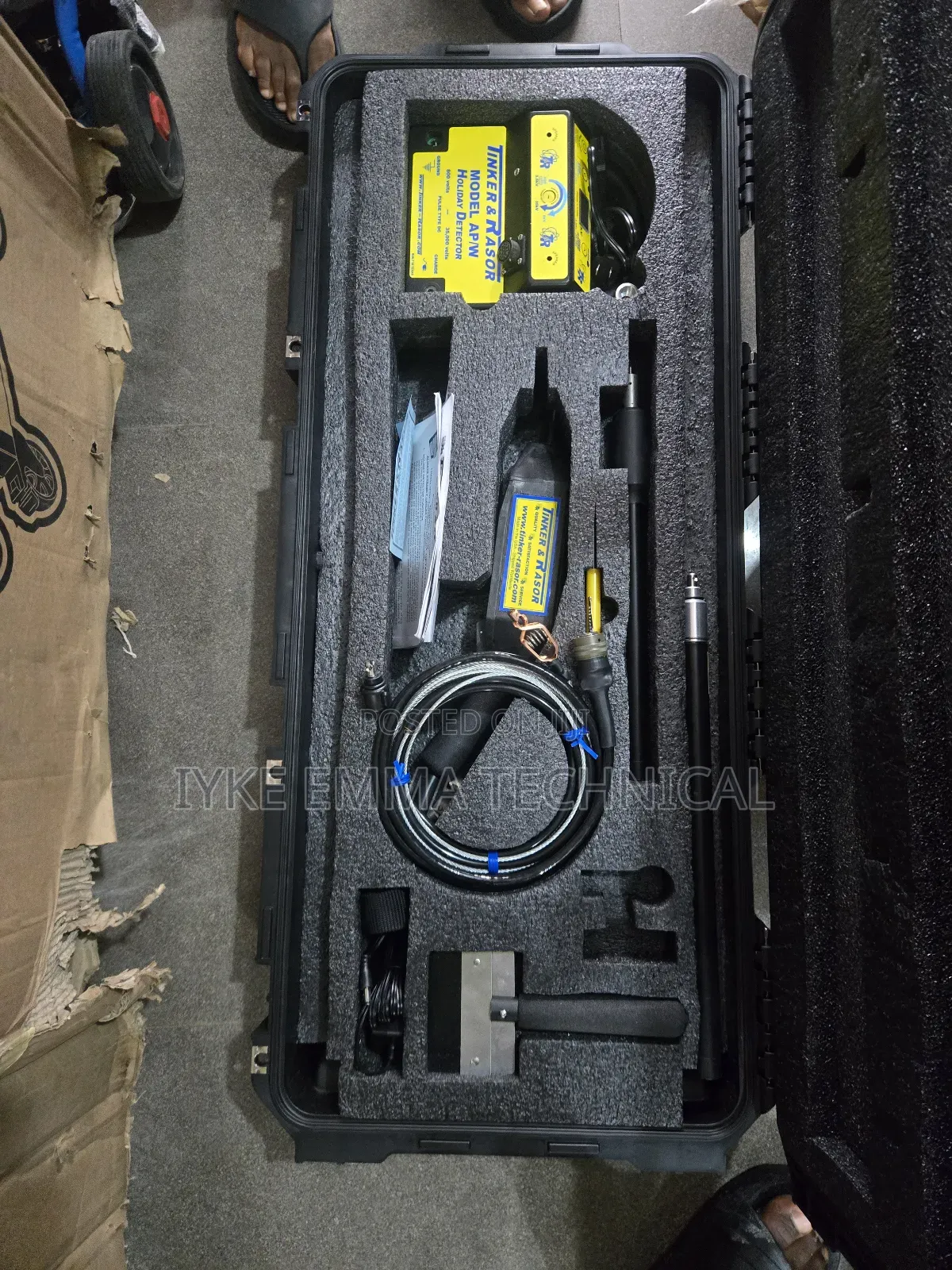 Tinker Rasor Holiday Detector Apw Model