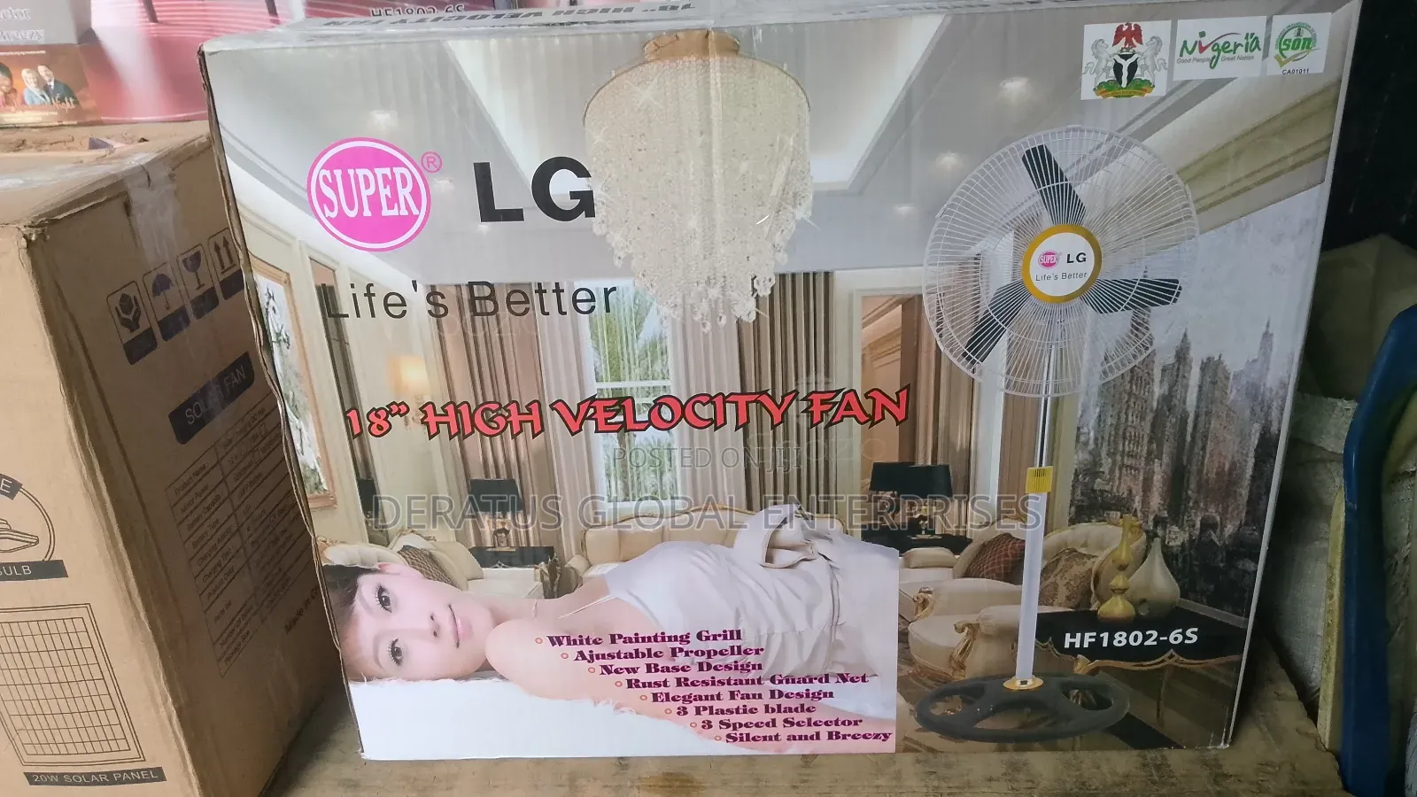 Lg 18" Standing Fan