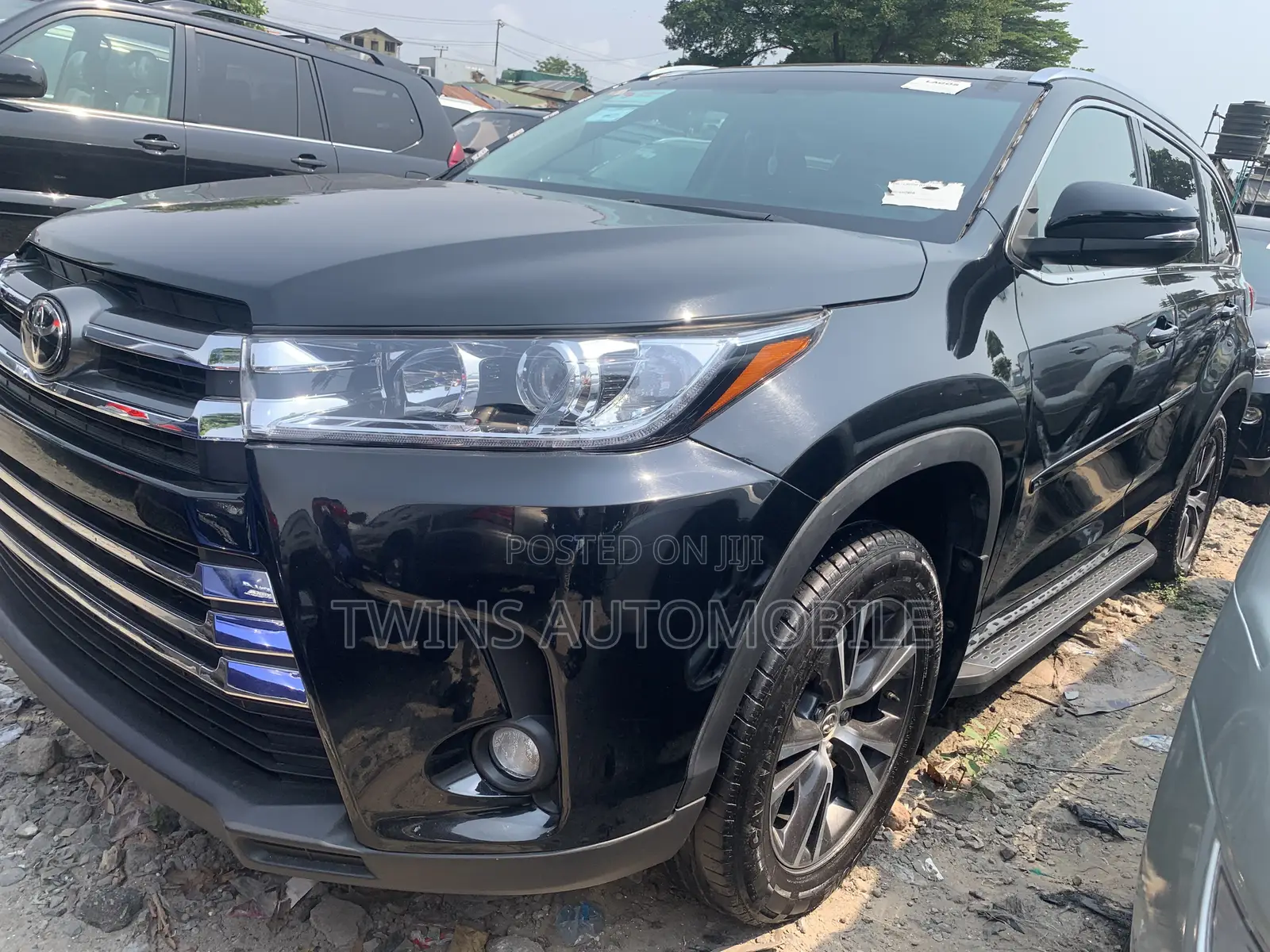 Toyota Highlander XLE V6 4x4 (3.5L 6cyl 6A) 2016 Black