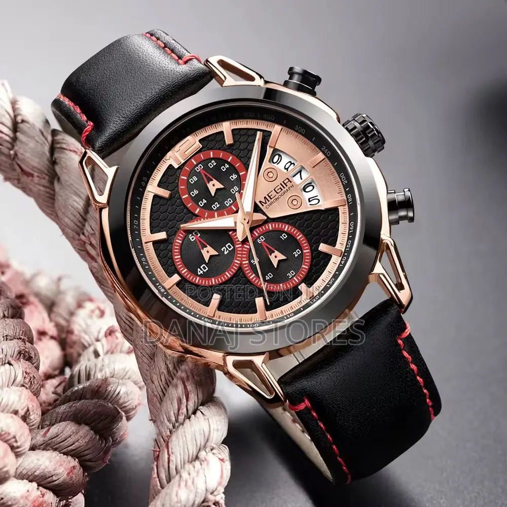 Megir Chronogragh Automatic Modern Watch