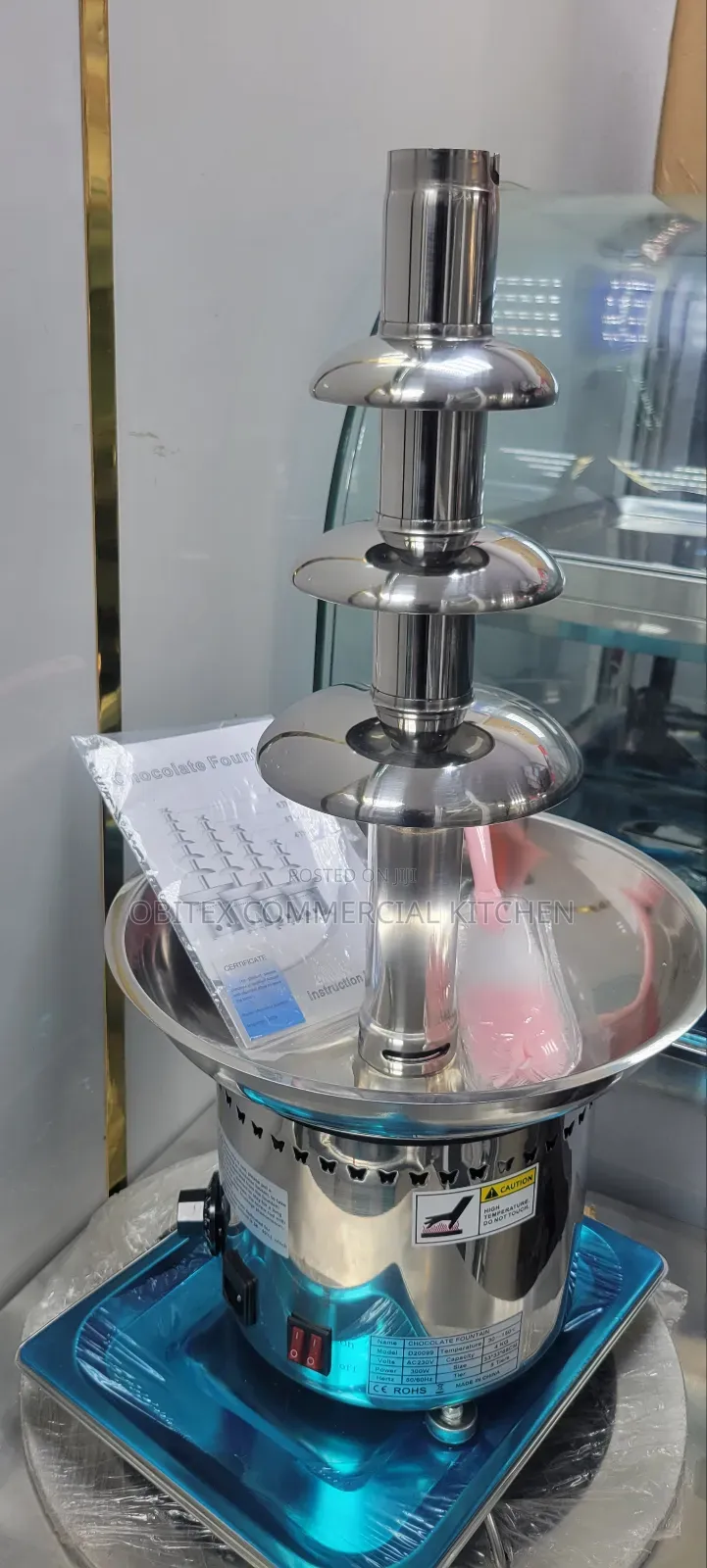 Industrial Chocolate Fountain Machine Is Available for Sales