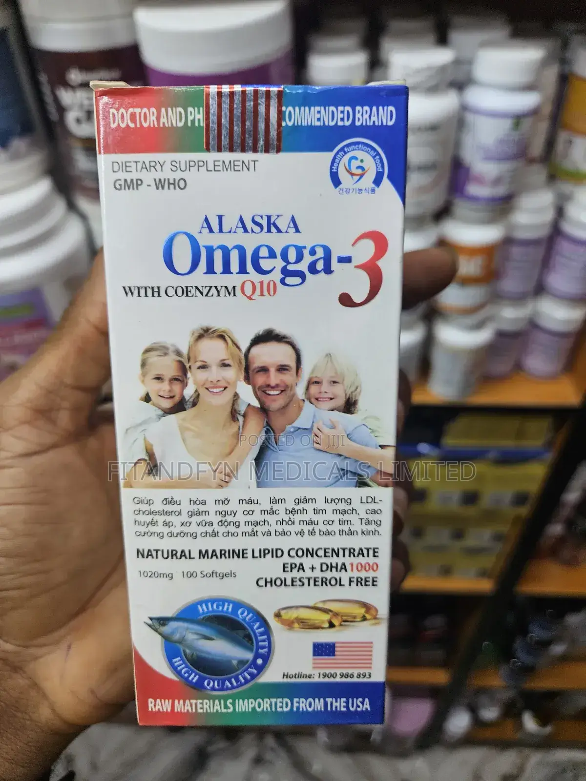 Alaska Omega-3 With Coenzyme Q10
