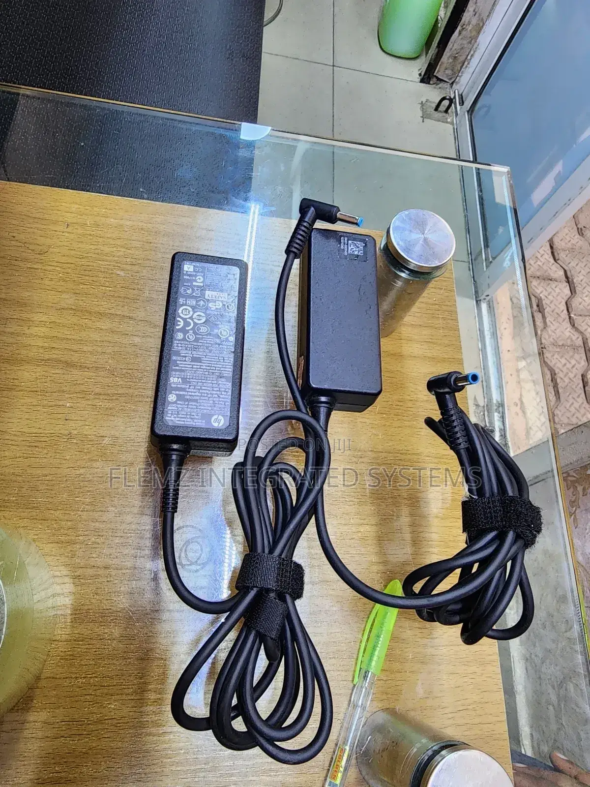 Original Hp  Blue Mouth Power Adaptor Charger At Flemzconcepts