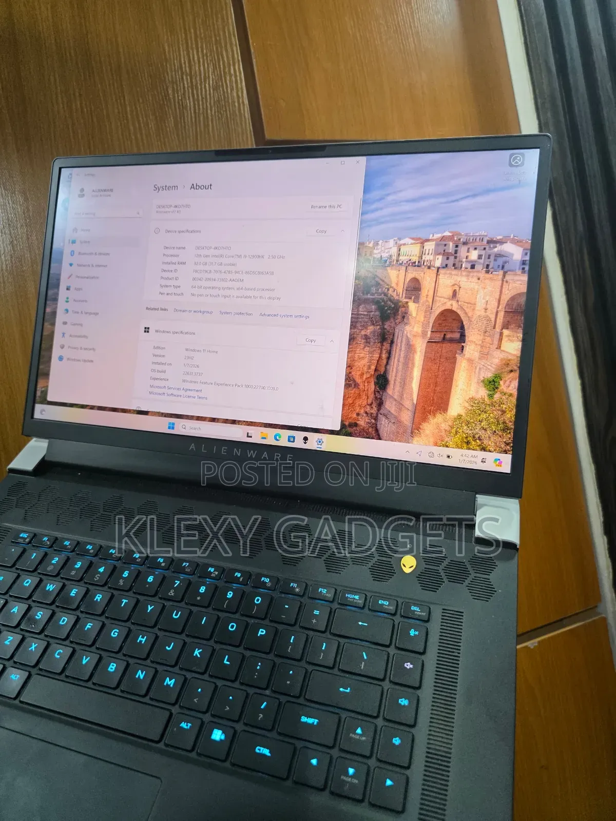 Laptop Alienware M17x R2 32GB Intel Core i9 SSD 4T